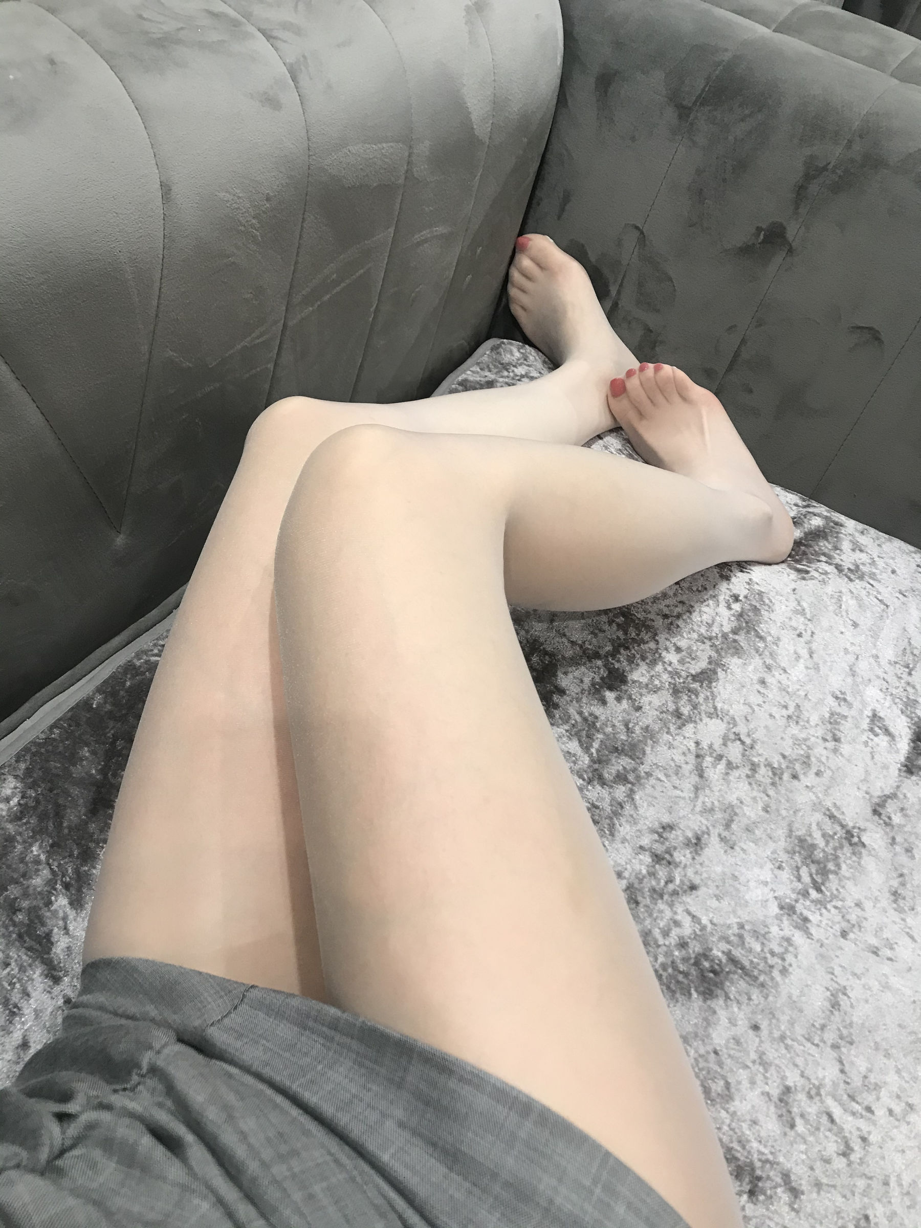 [福利COS] 丝足博主麋鹿_Monroe 2020.04.20 红高黑丝第29张