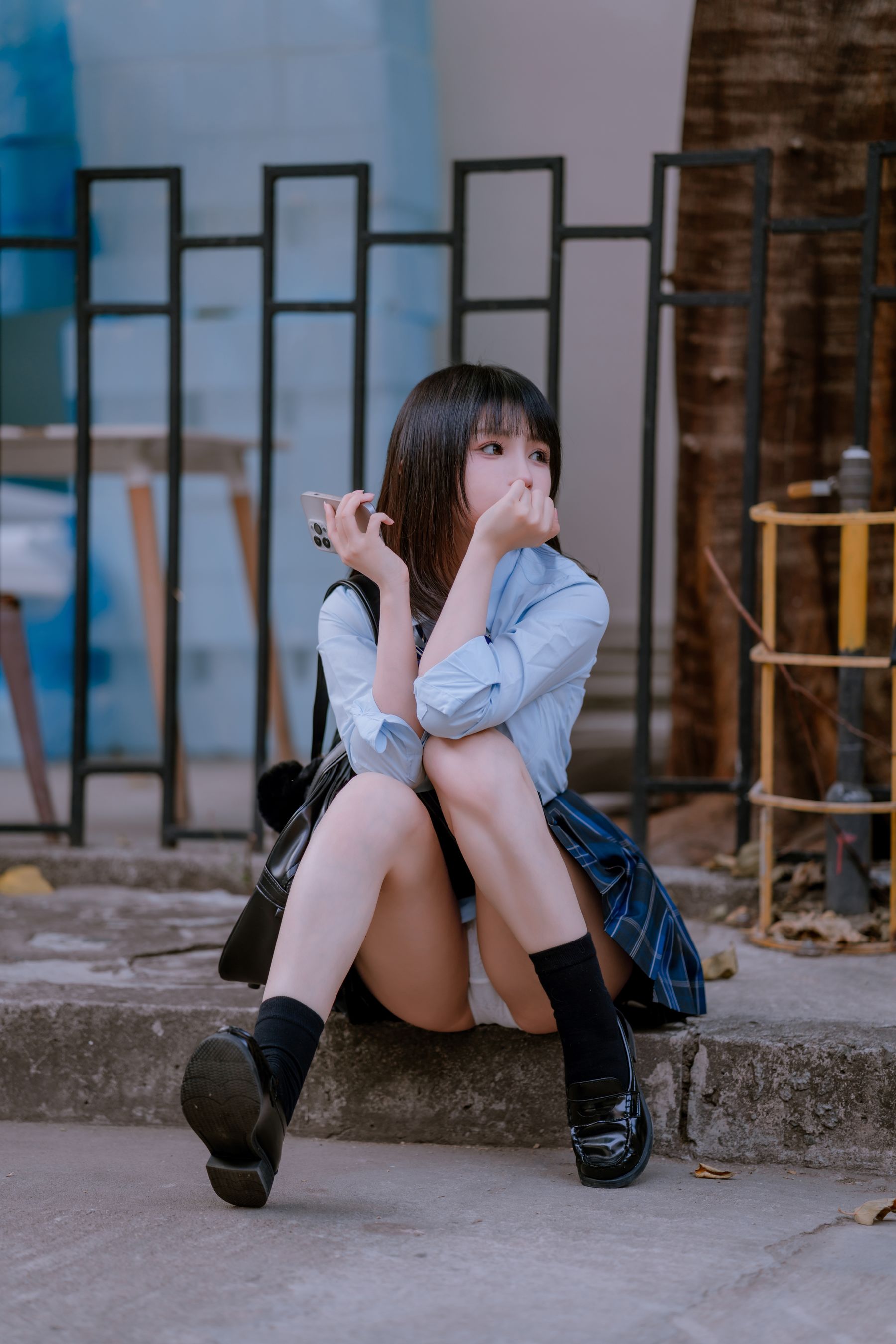 [福利COS] 桜井宁宁 - JK之居家第3张