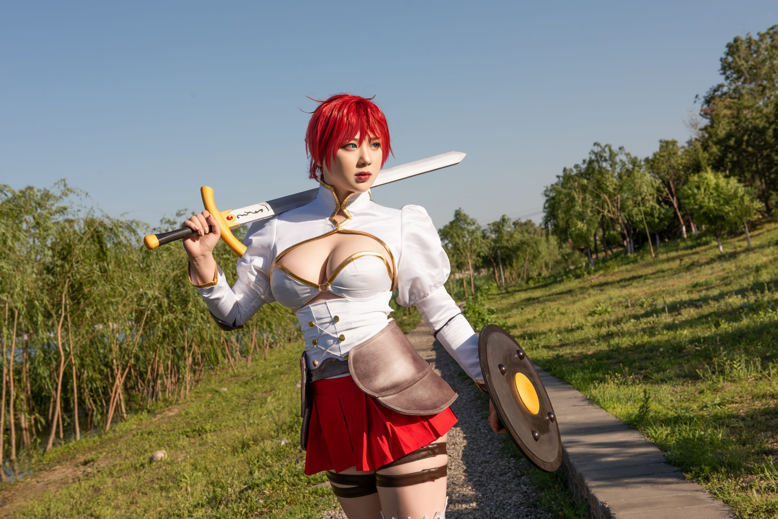 [福利COS] 皮皮奶可可爱了啦 - 布狄卡cos第6张