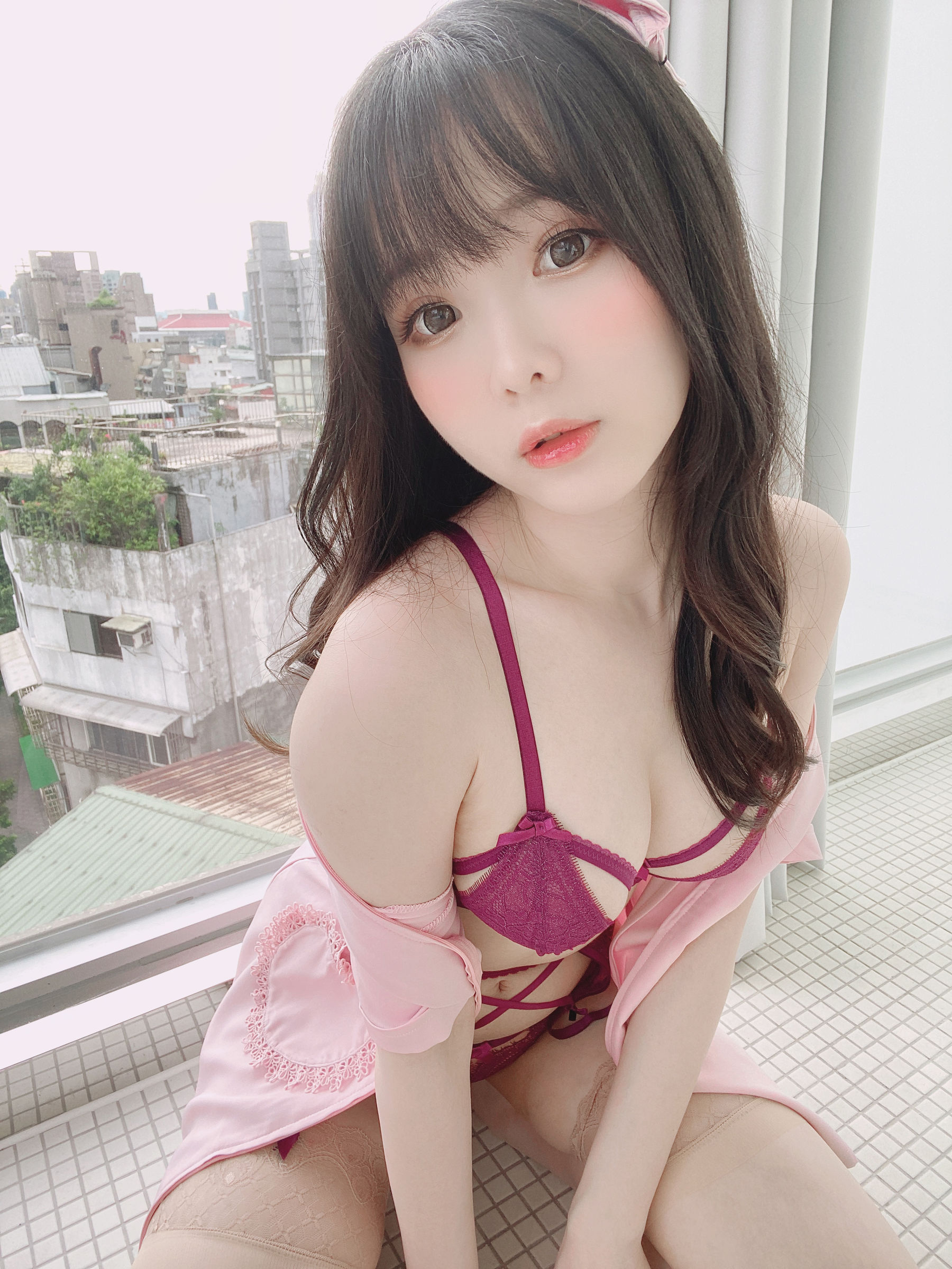 [福利COS] 微博妹纸霜月shimo - ピンクナース__第2张