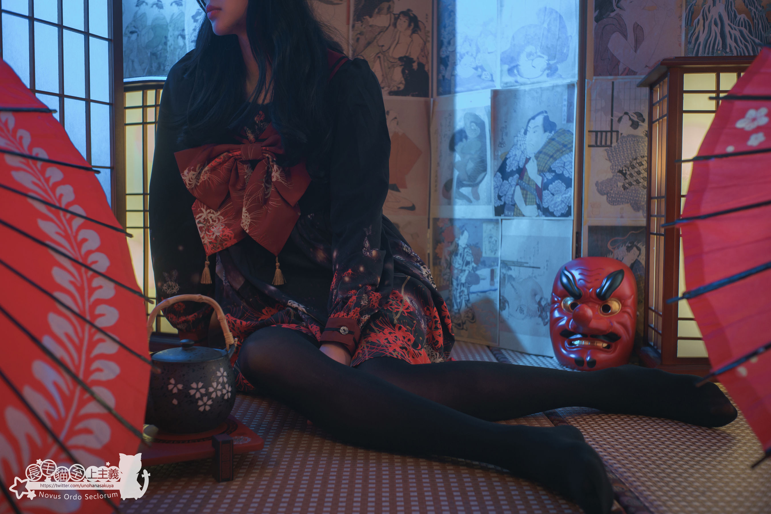 [福利COS] 福利姬木花琳琳是勇者 - 彼岸花の咲く夜に第8张