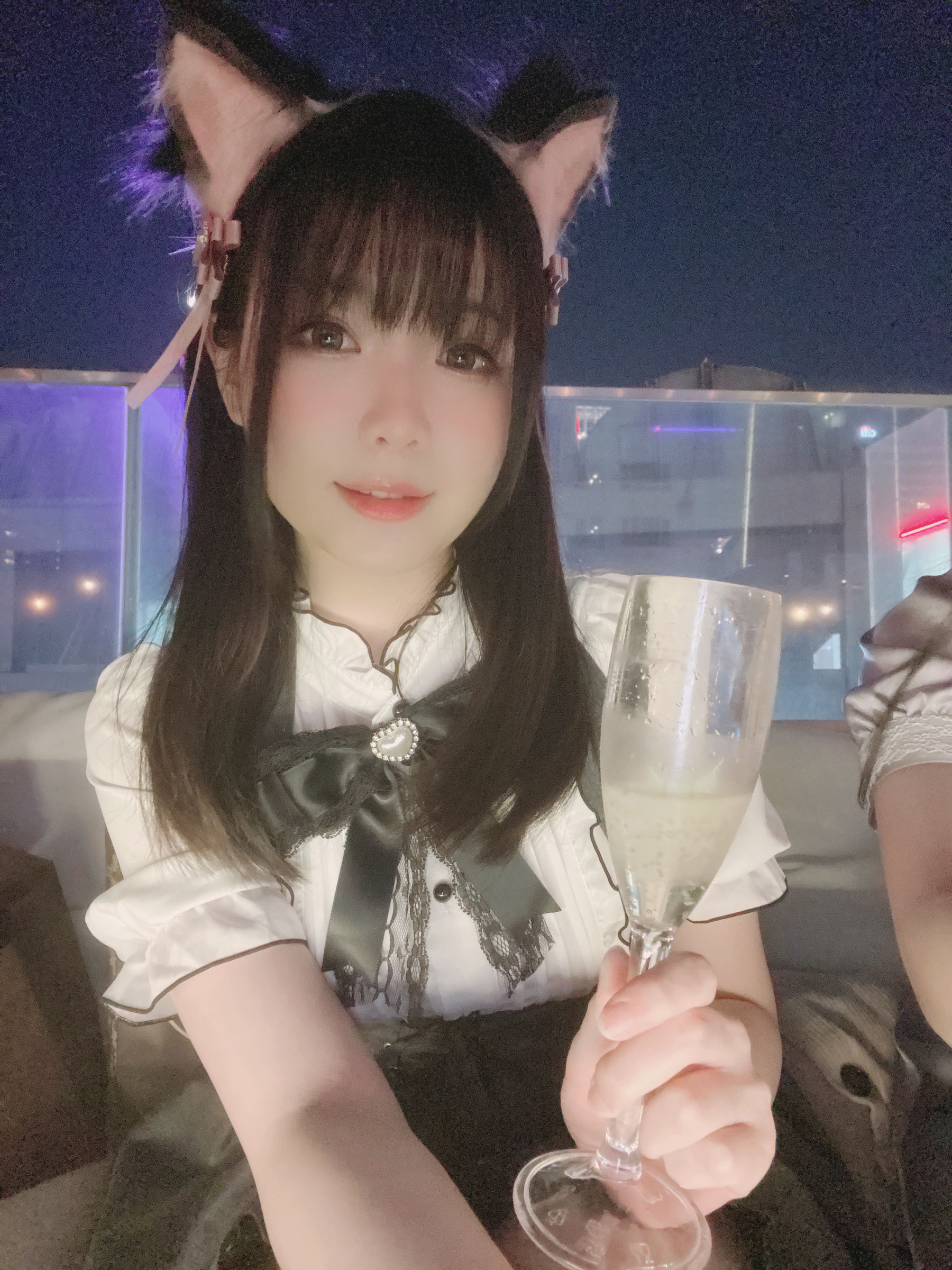 [福利COS] 微博妹纸霜月shimo - 一緒に飲みますか？第6张