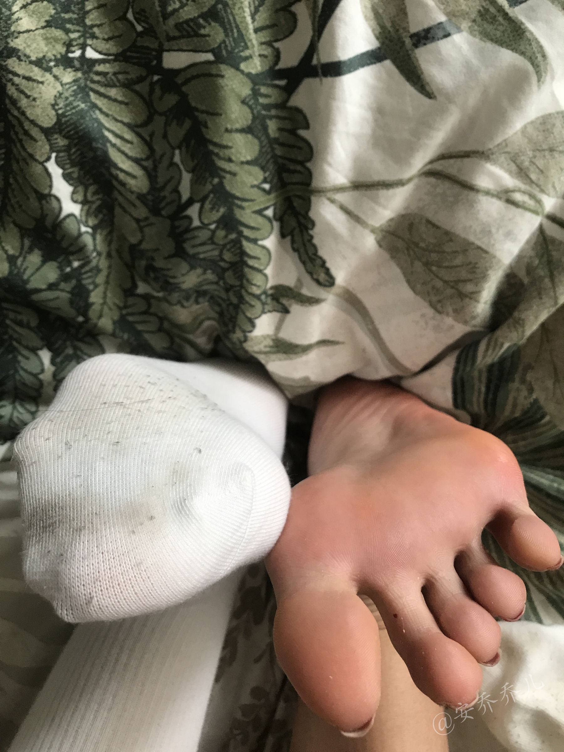 [福利COS] 安乔乔儿(Nia乔乔) No.019 健身房白袜第3张