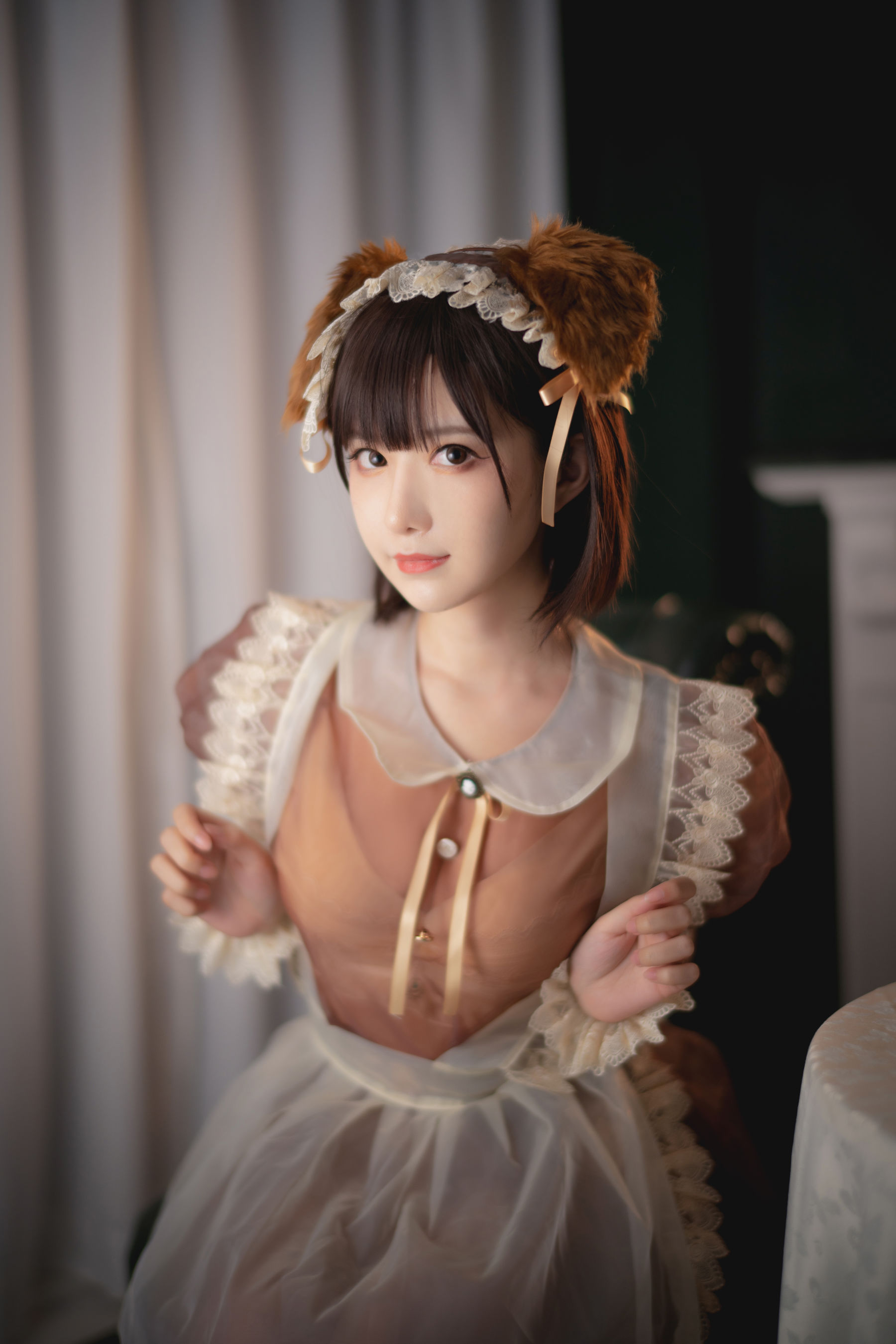 [福利COS] Shika小鹿鹿 - 透明女仆第2张