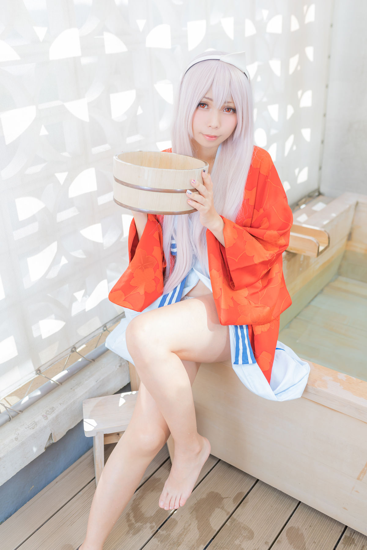 [福利COS] C95&amp;amp;CH24 OK!guguru(ぐぐる) ゆらぎ荘のぐぐるさん第18张