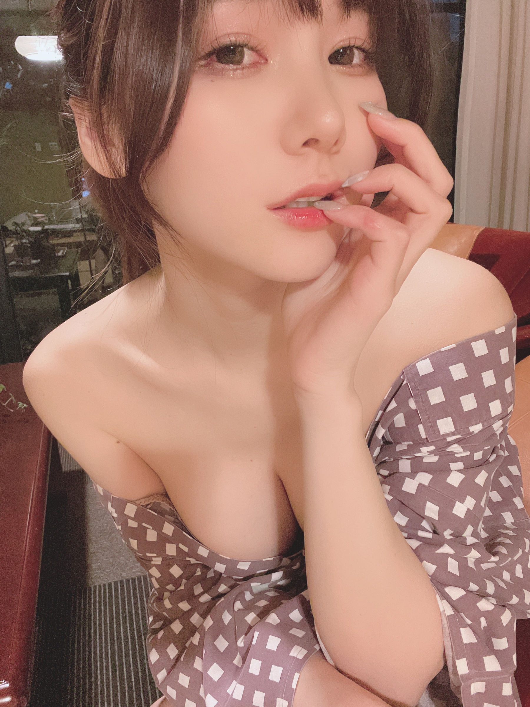 [福利COS] 日本甜美COSERけんけん[fantia] 20220111-石川観光 温泉浴衣第10张