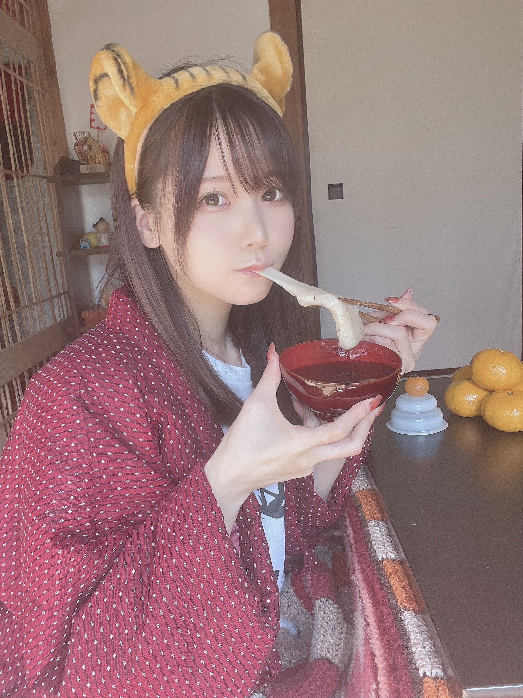 [福利COS] 日本甜美COSERけんけん[fantia] 20220104-寅年第2张