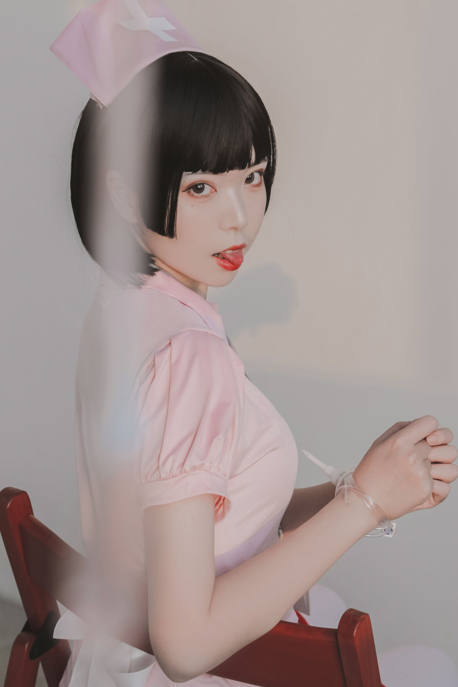 [福利COS] 可爱妹子Fushii_海堂 - 护士第11张