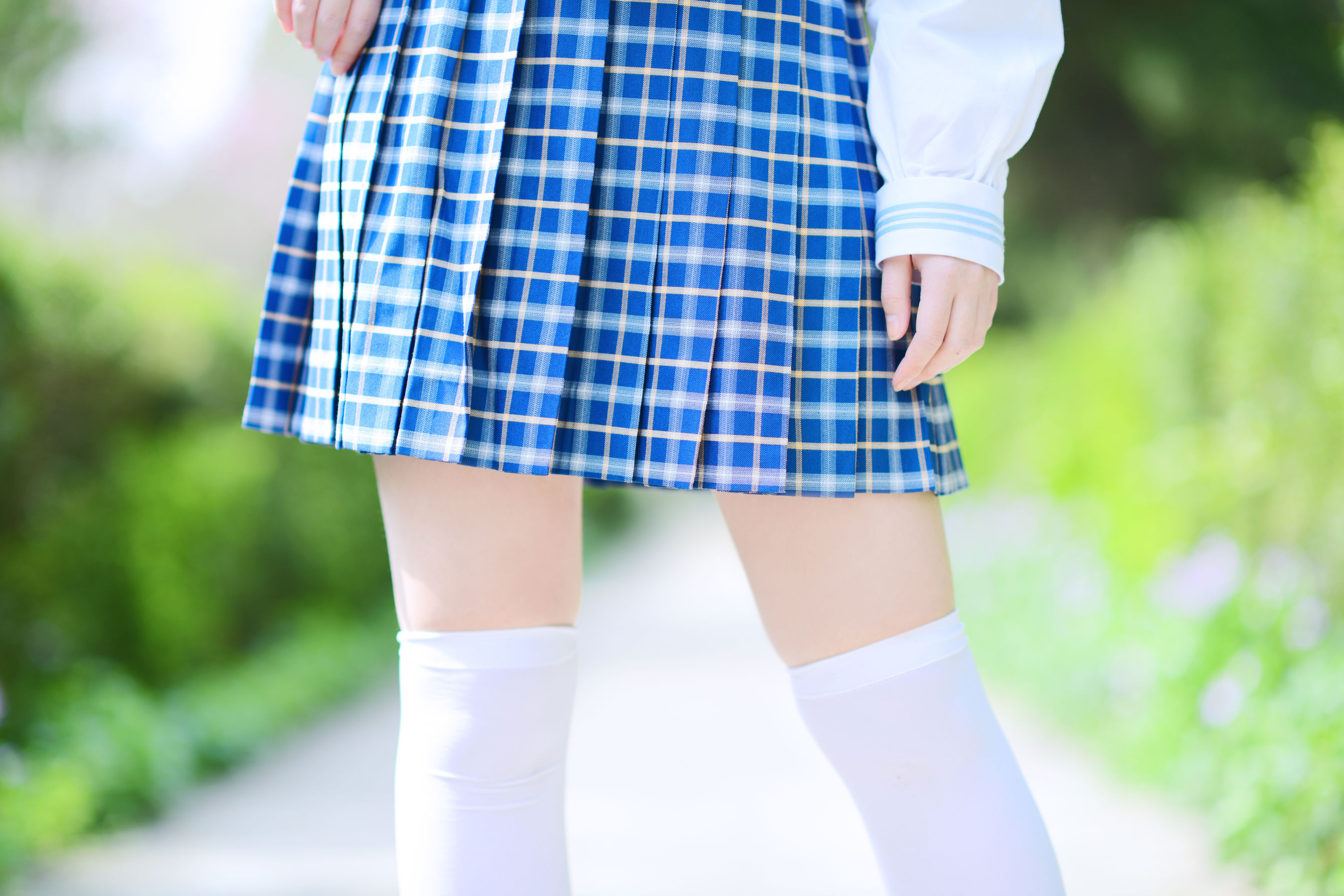 [福利COS] 可爱妹子Fushii_海堂 - 樱花树下第10张