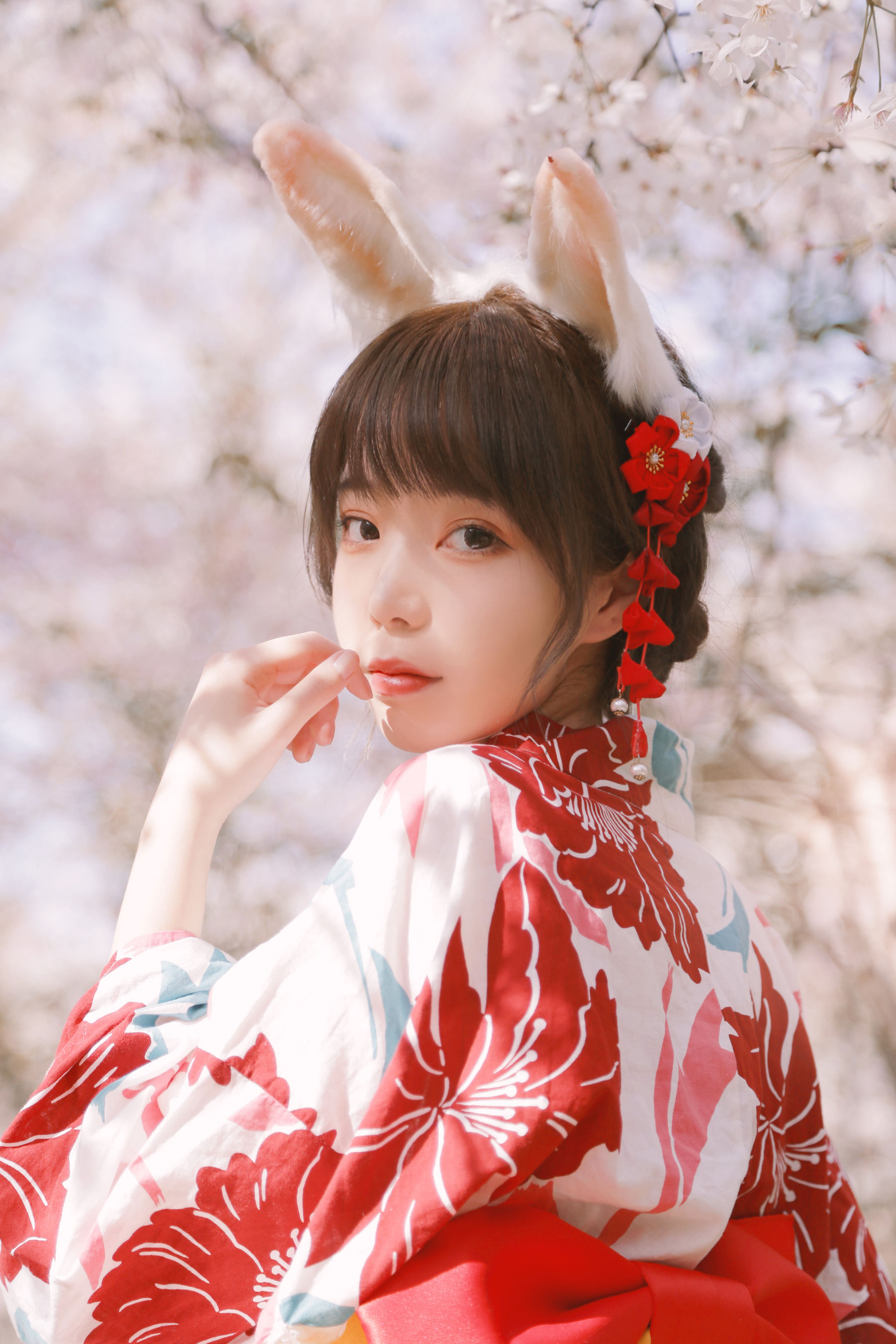 [福利COS] 可爱妹子Fushii_海堂 - 樱花兔兔第10张