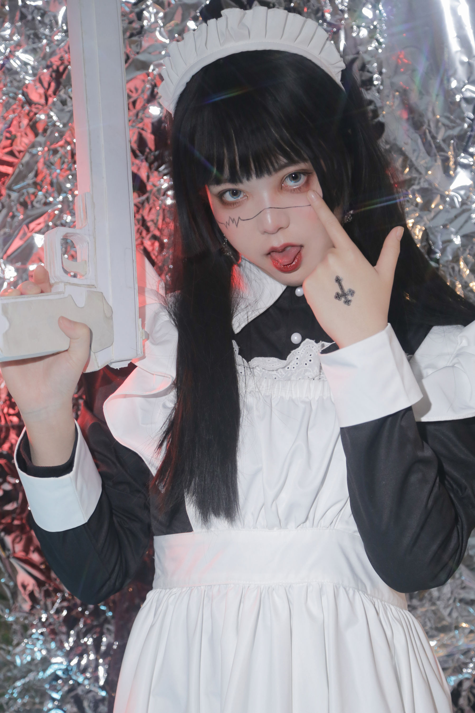 [福利COS] 可爱妹子Fushii_海堂 - 生化女仆第8张