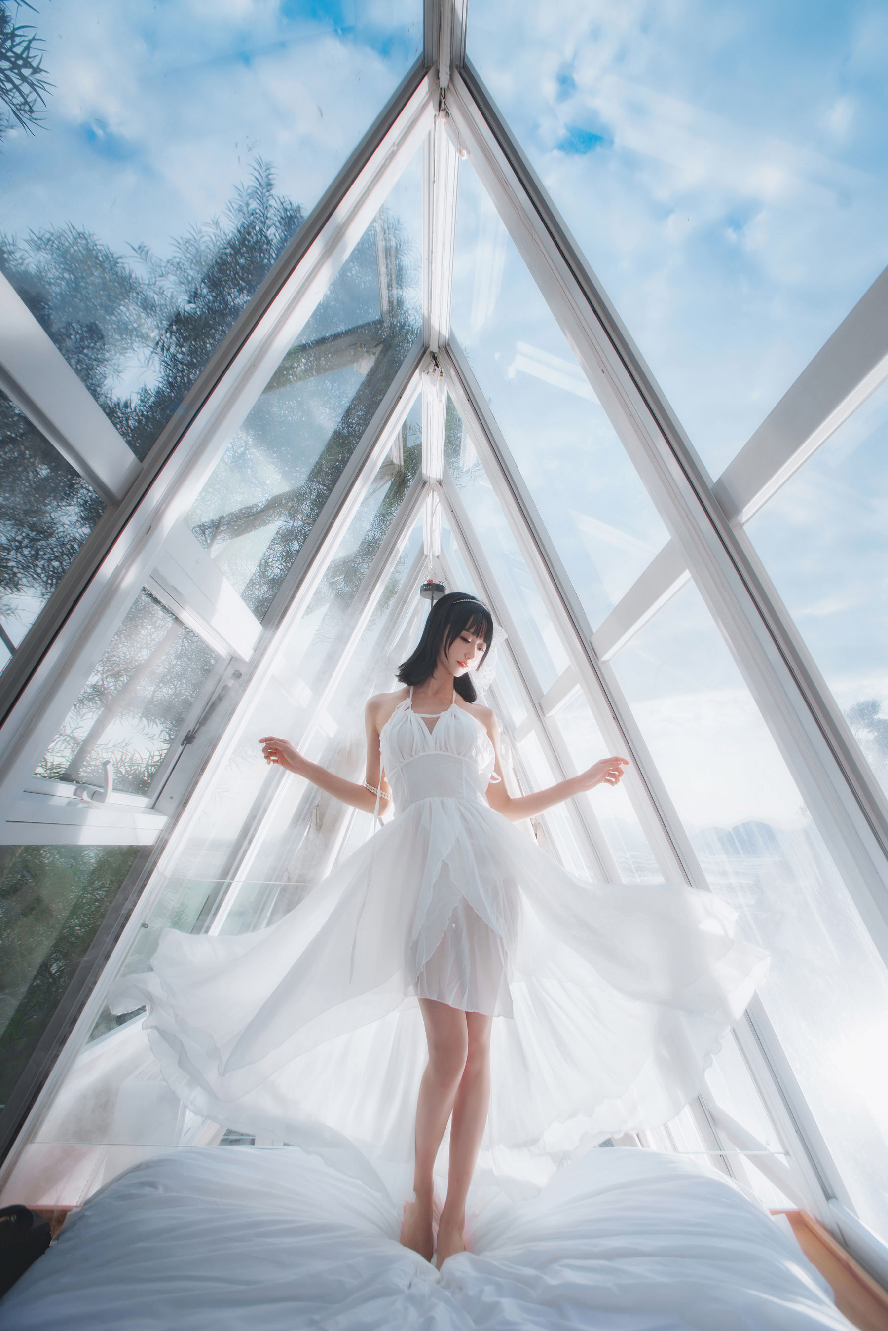 [福利COS] 萌系小姐姐木绵绵OwO - 水波温柔第9张