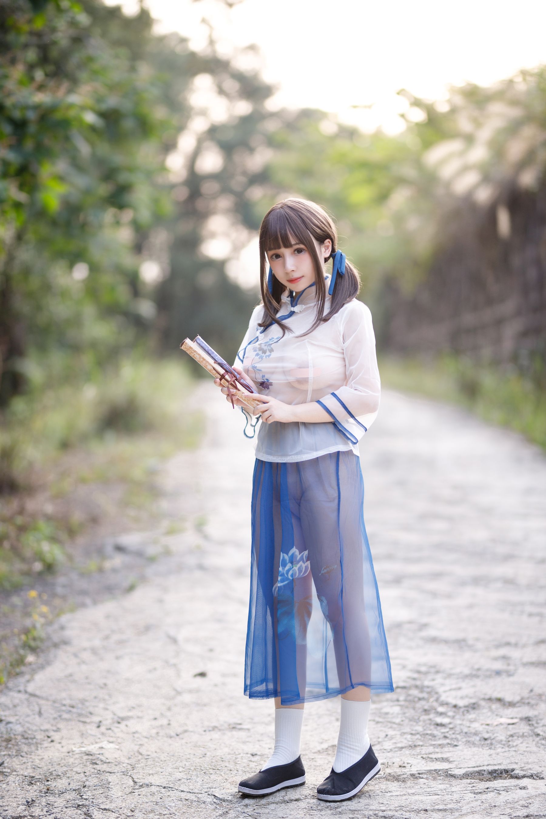 [福利COS] 胡桃猫Kurumineko - 乡野小娇妻第2张