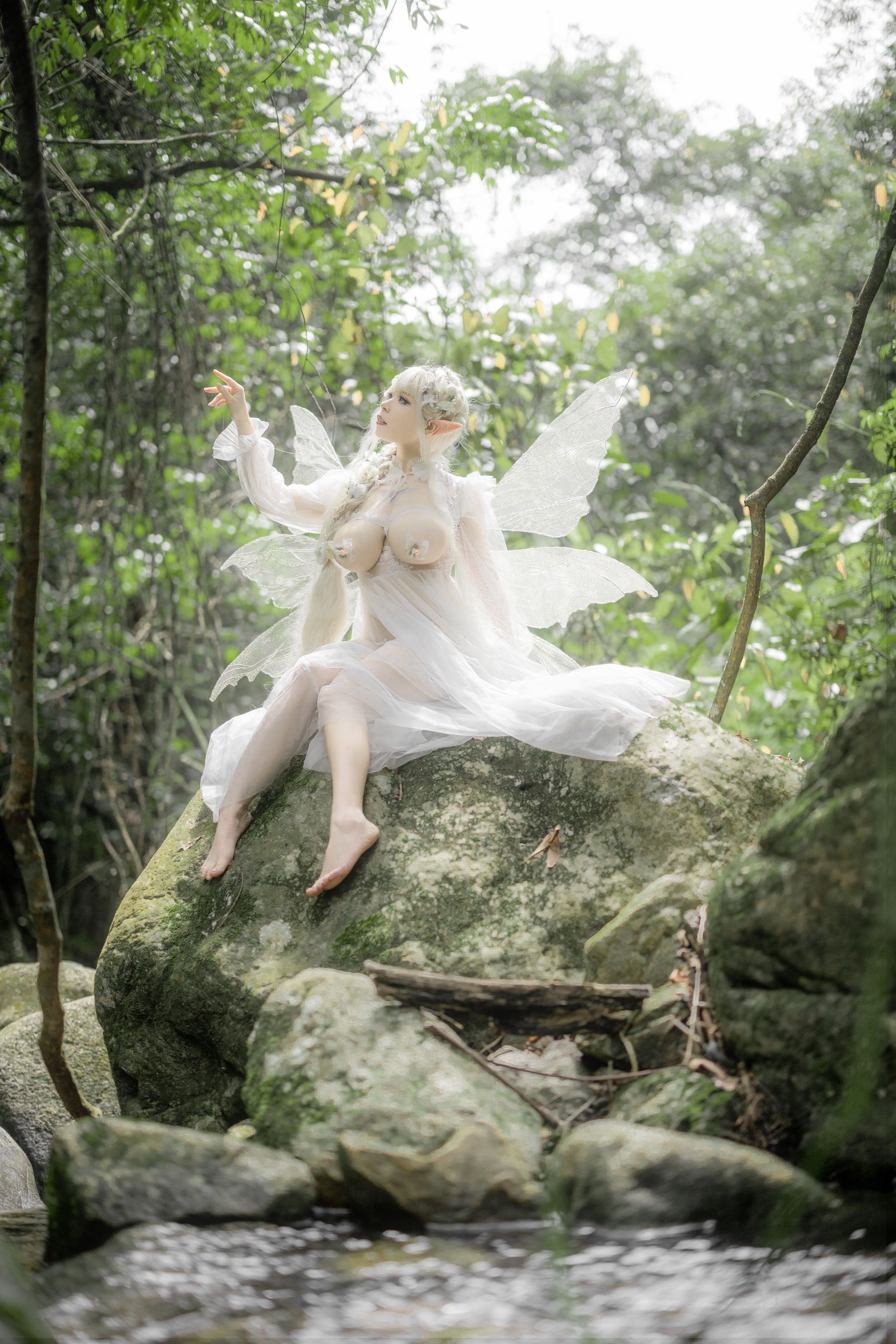 [福利COS] 自闭颜球球(无颜小天使wy) - 林中精灵第4张