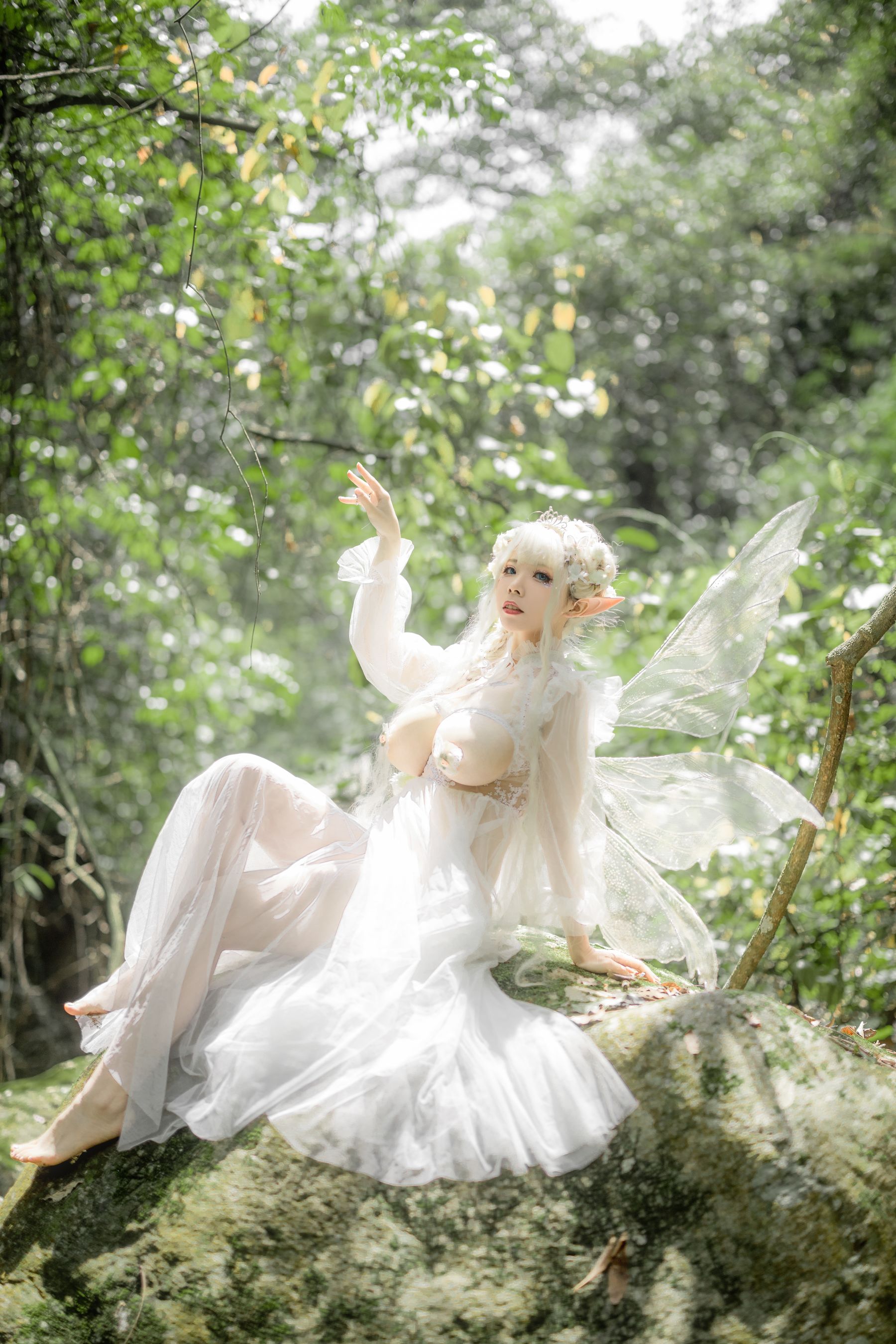 [福利COS] 自闭颜球球(无颜小天使wy) - 林中精灵第1张