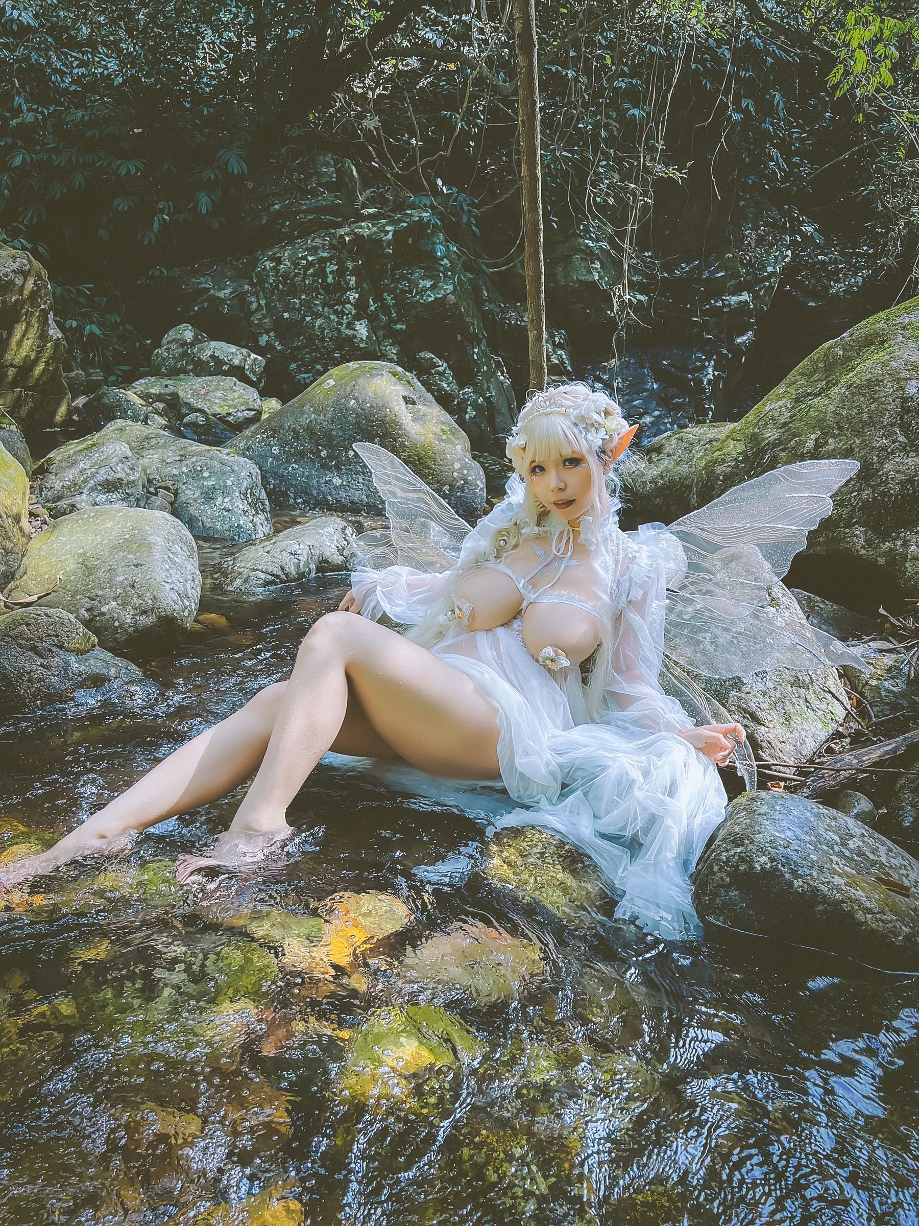 [福利COS] 自闭颜球球(无颜小天使wy) - 林中精灵第21张