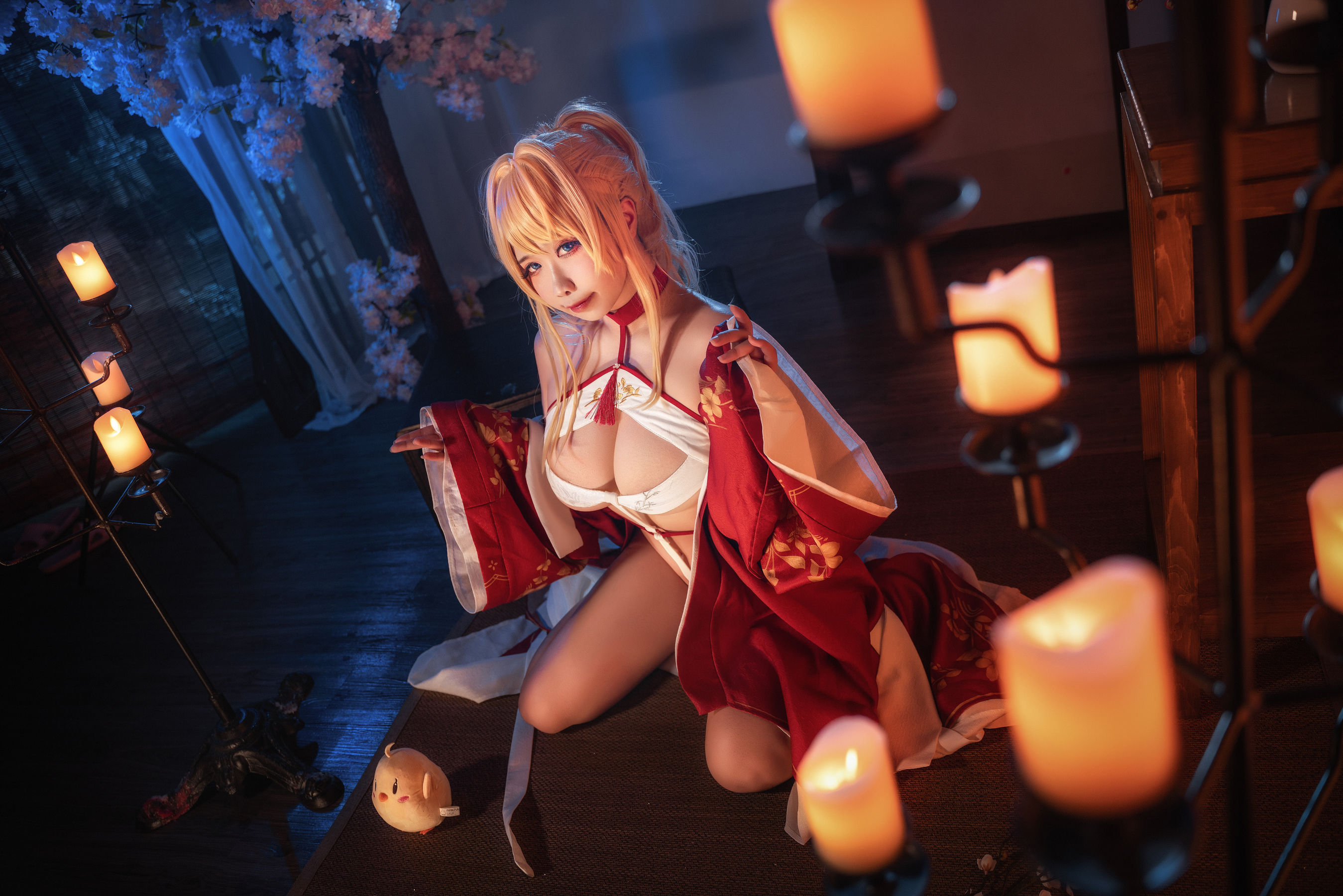 [福利COS] 贞子蜜桃 - 碧蓝航线 新春光荣第11张