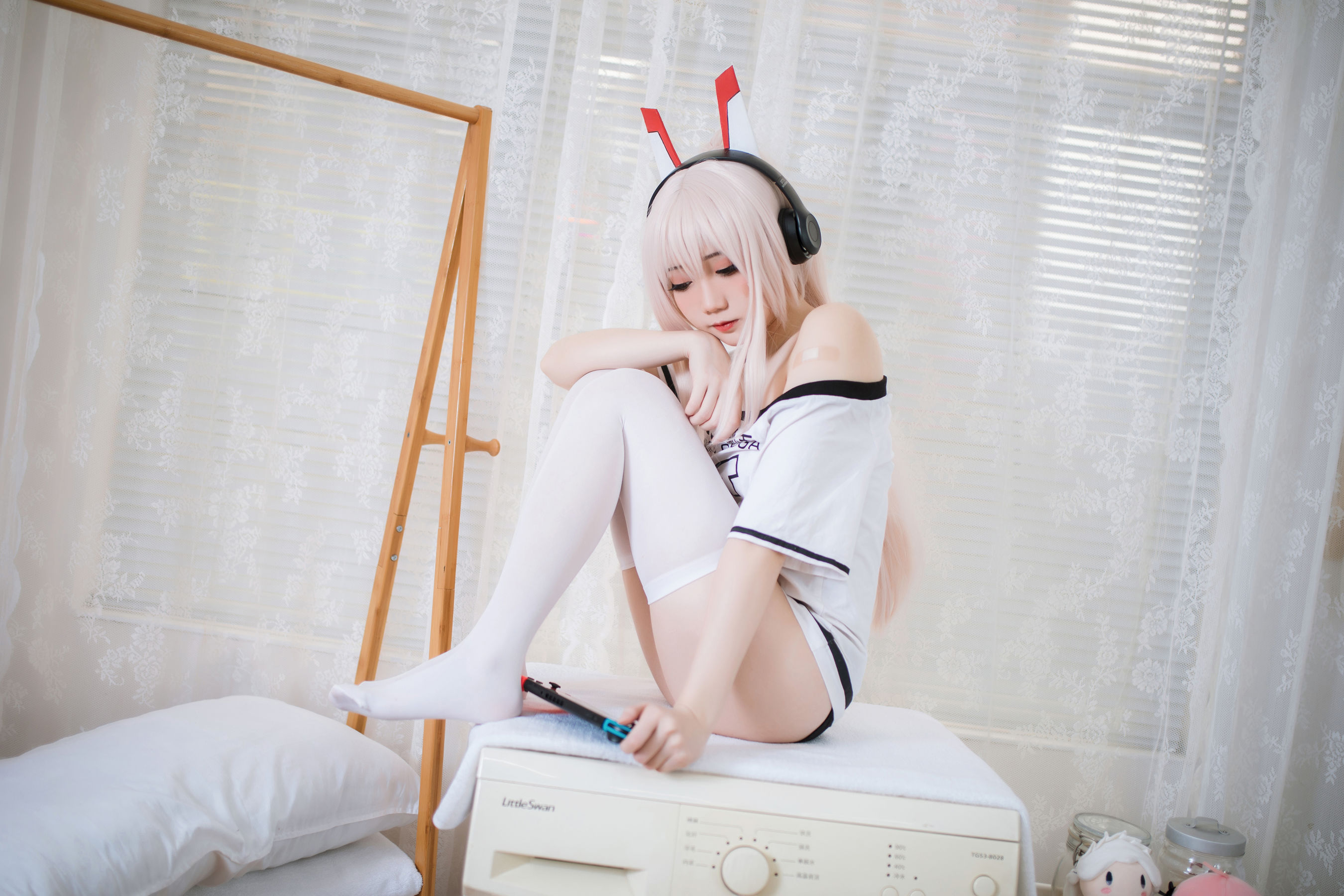 [福利COS] 焖焖碳 - 绫波 宅版本第5张