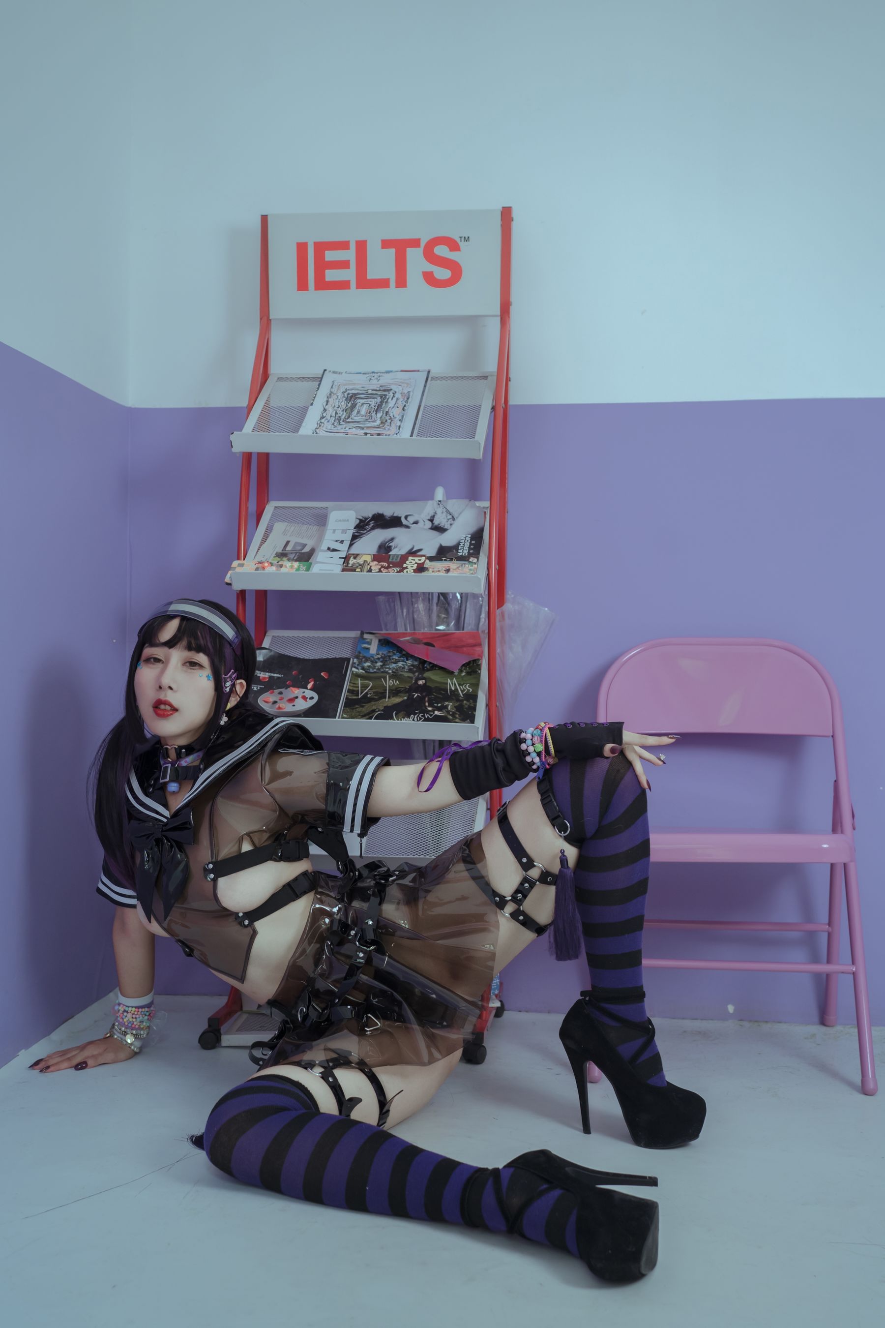 [福利COS] 云溪溪 - 幻想学院第4张