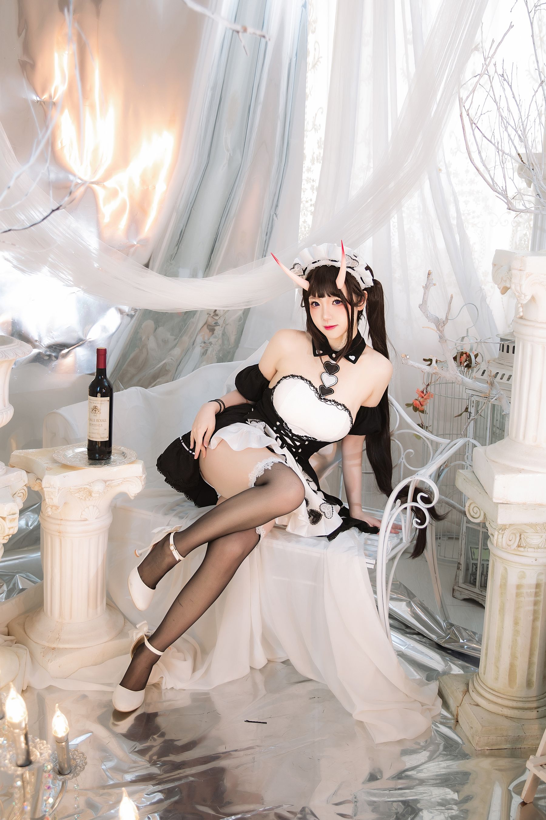 [福利COS] 动漫博主雪晴Astra - 能代女仆第21张