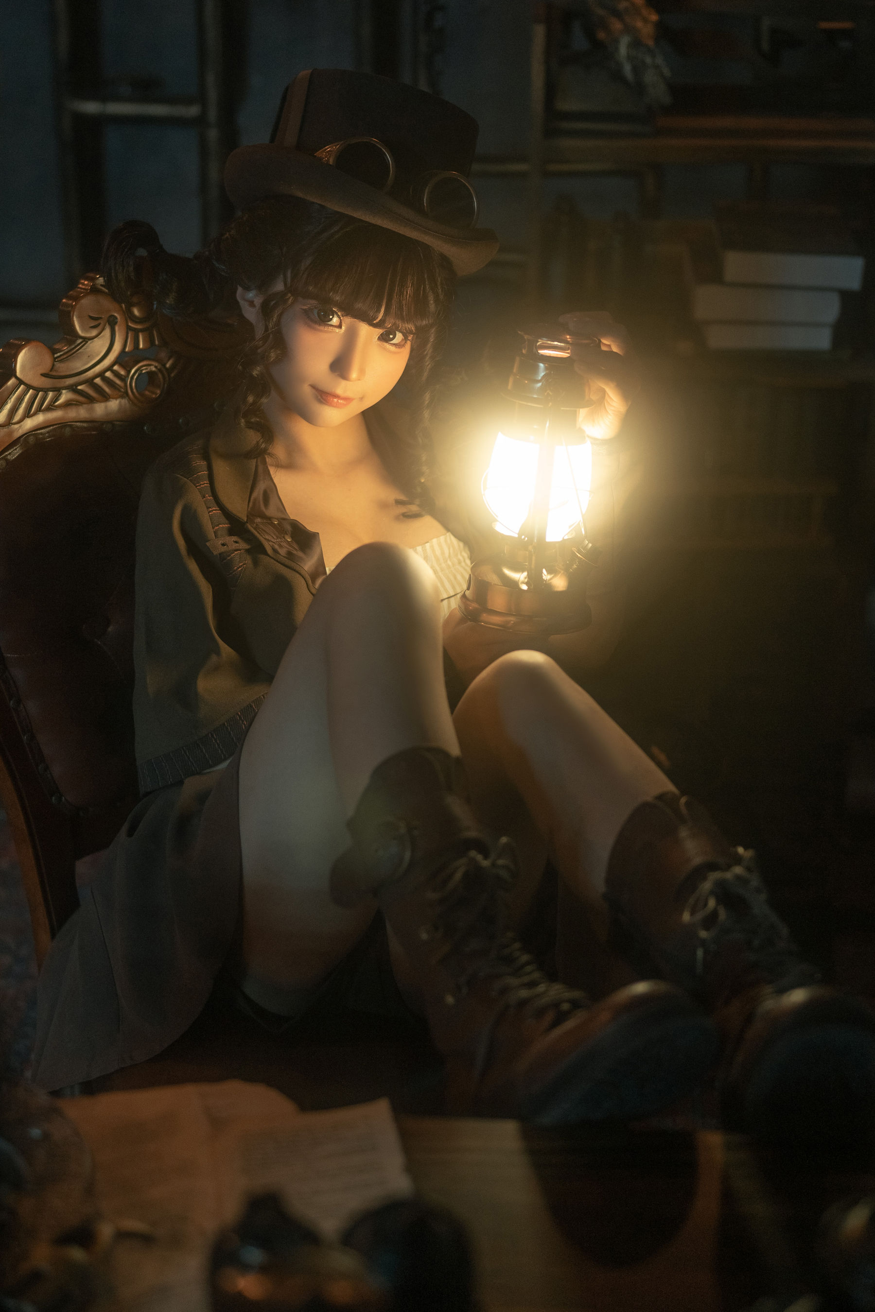 [福利COS] 动漫博主蠢沫沫 - 蒸汽少女第3张