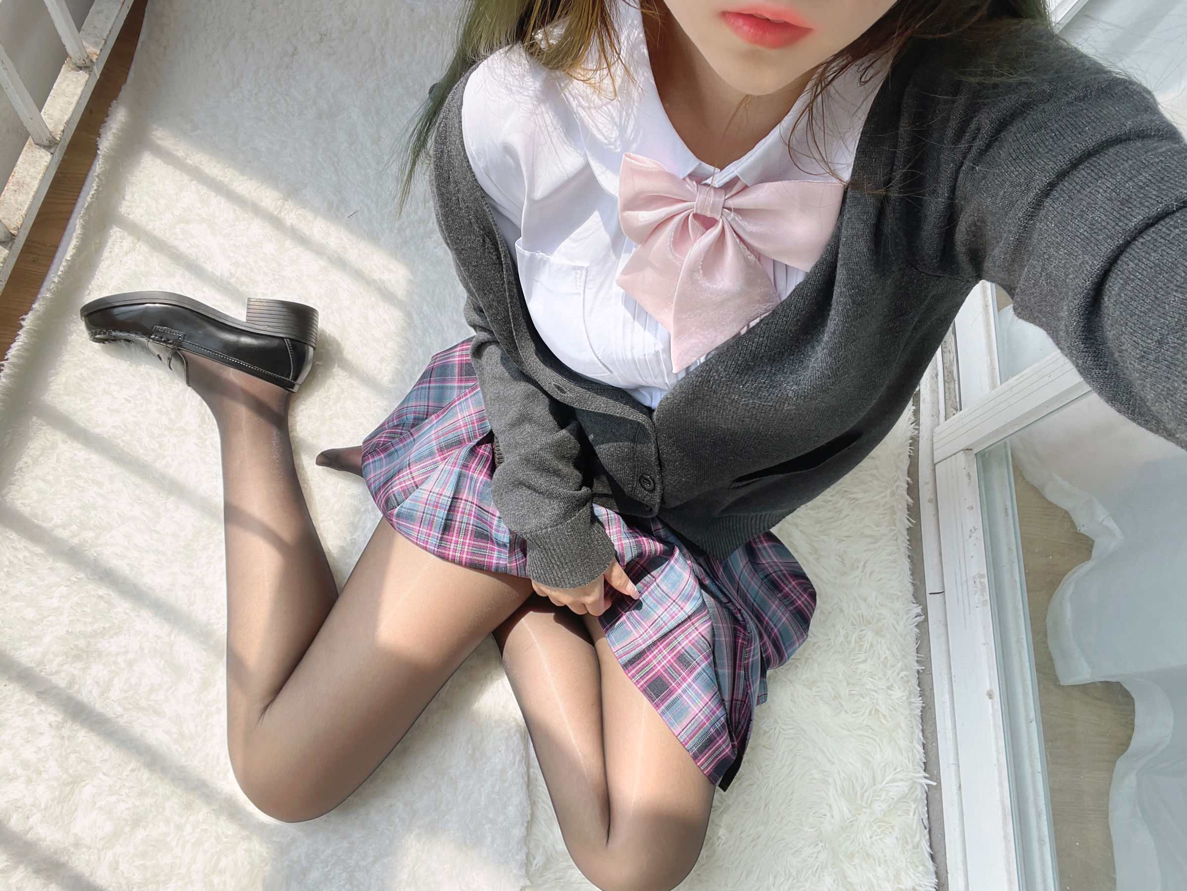 [福利COS] eloise软软 - JK黑丝第9张