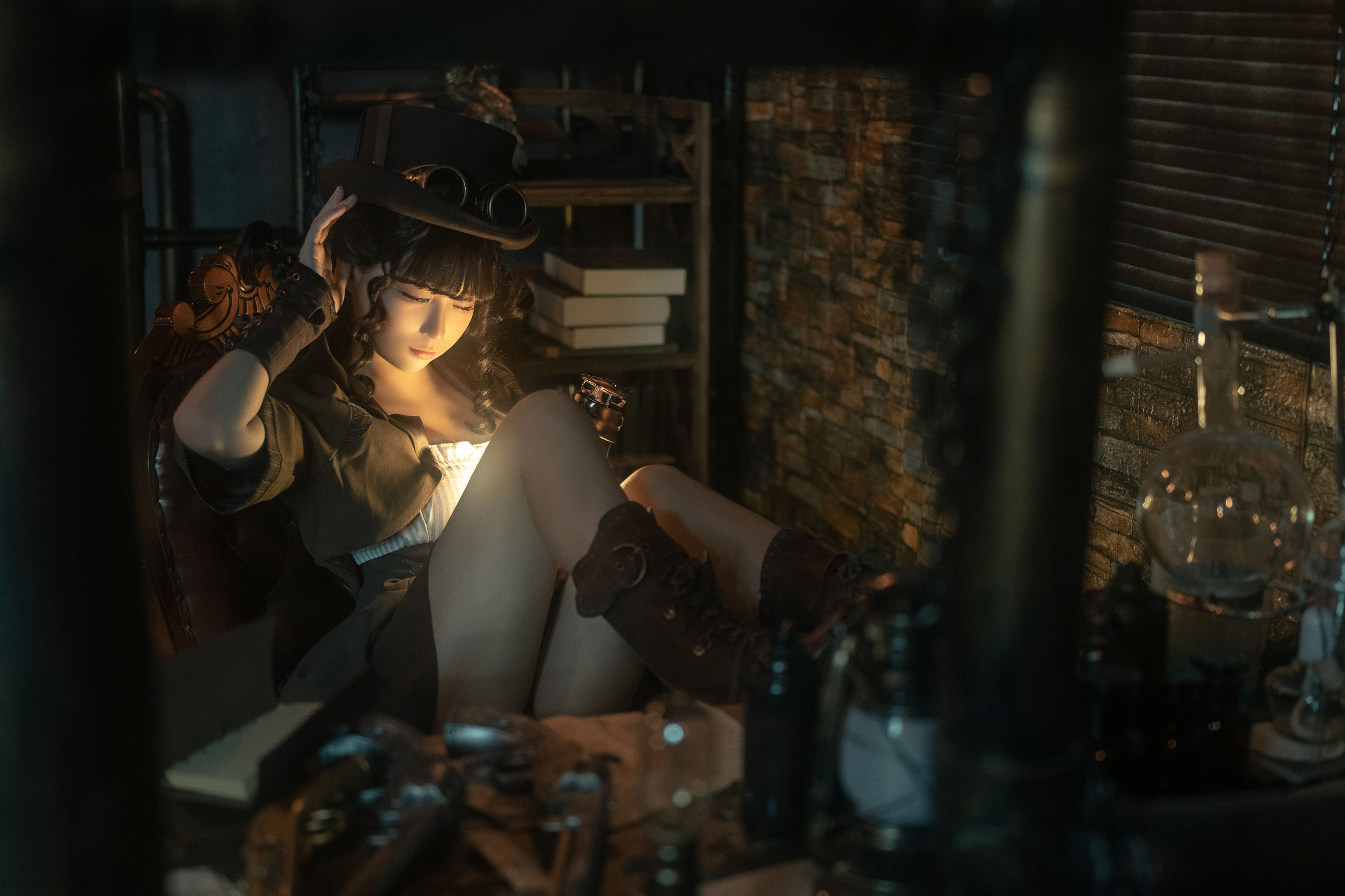 [福利COS] 动漫博主蠢沫沫 - 蒸汽少女第4张