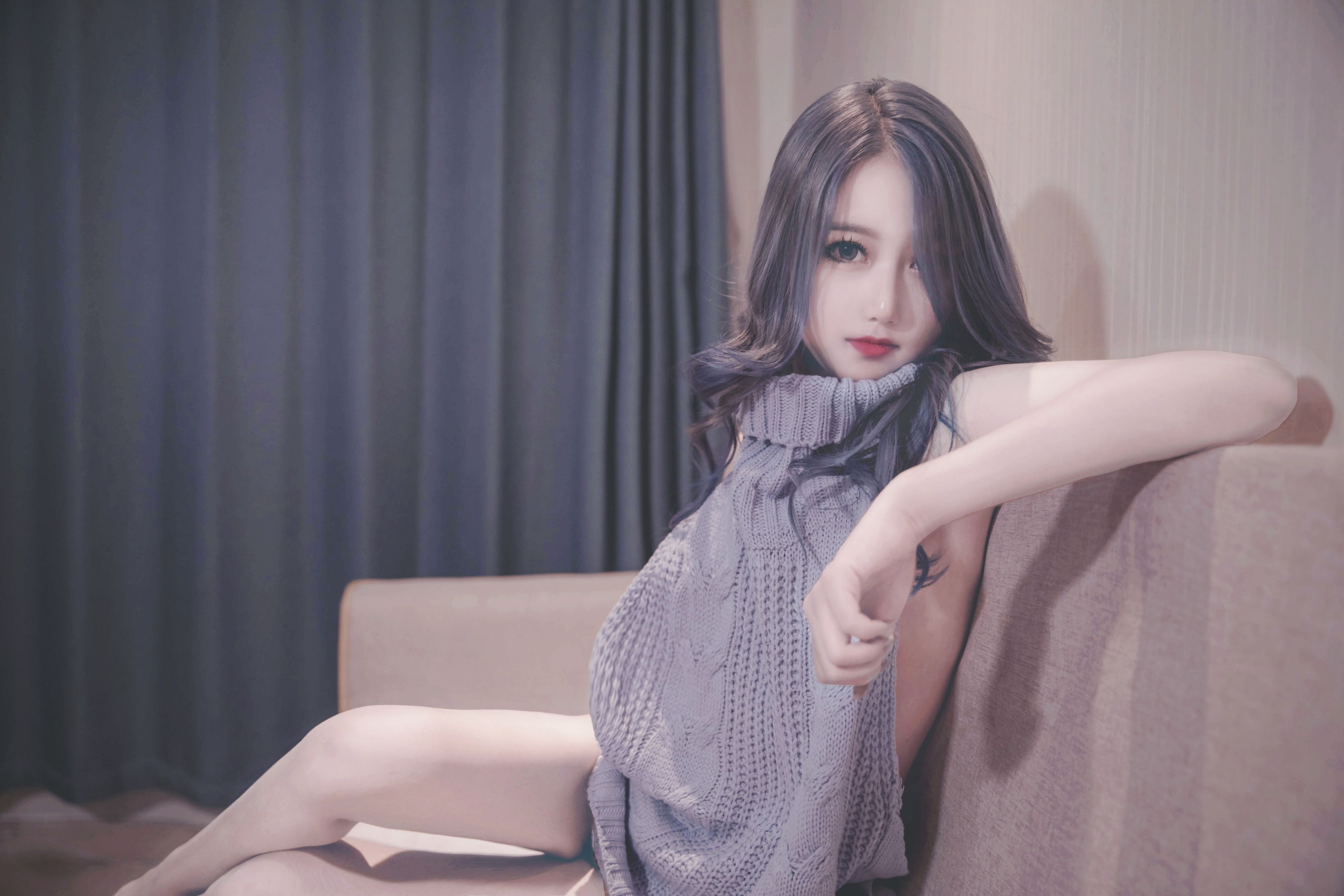 [福利COS] eloise软软 - 毛衣少女第11张