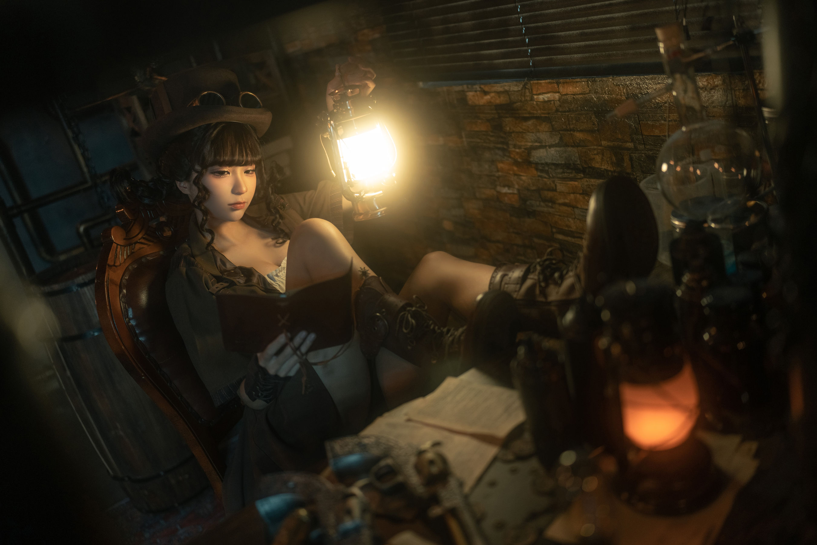 [福利COS] 动漫博主蠢沫沫 - 蒸汽少女第1张