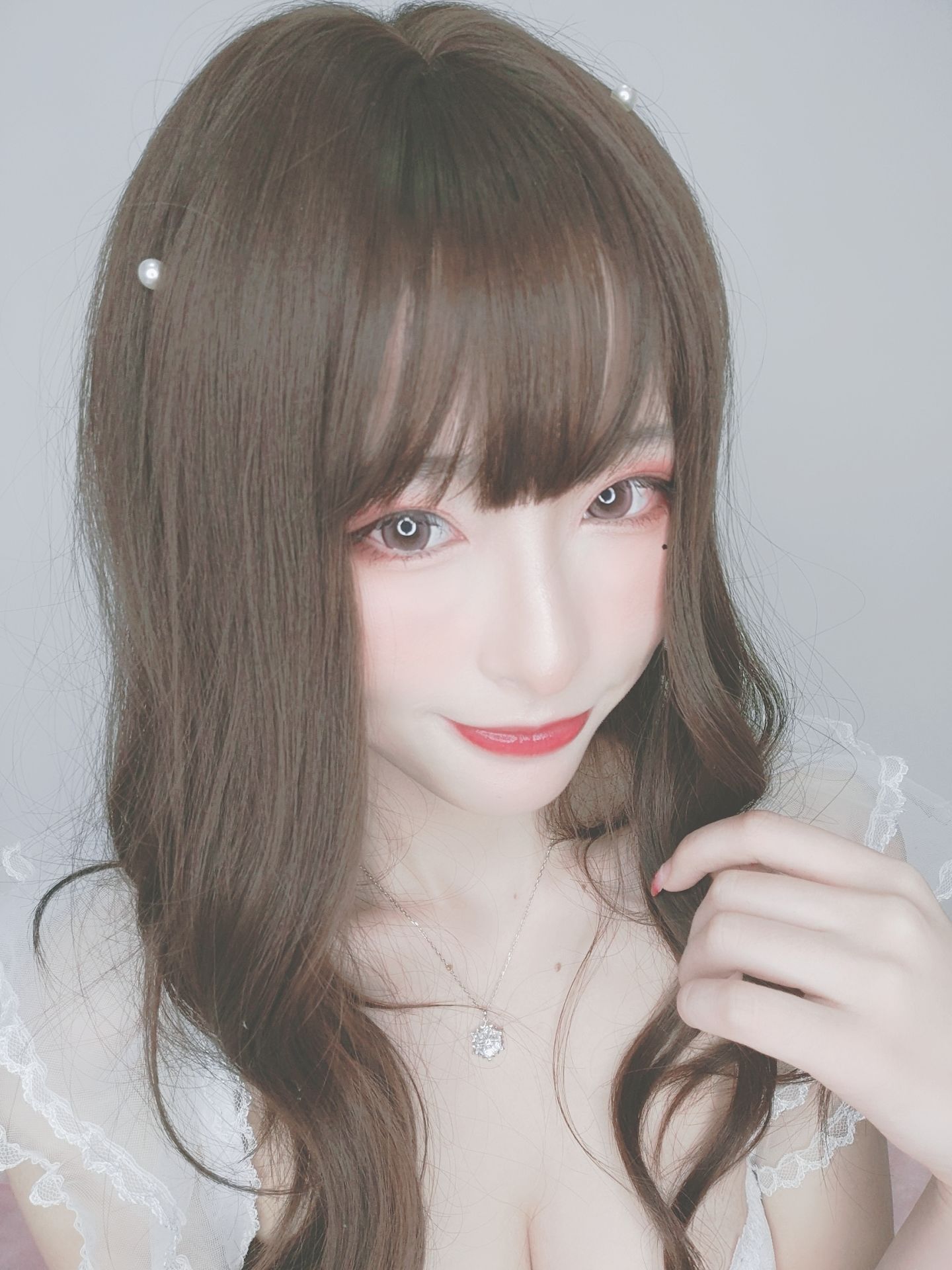 [福利COS] 尤物清水由乃 - 花嫁自拍第9张