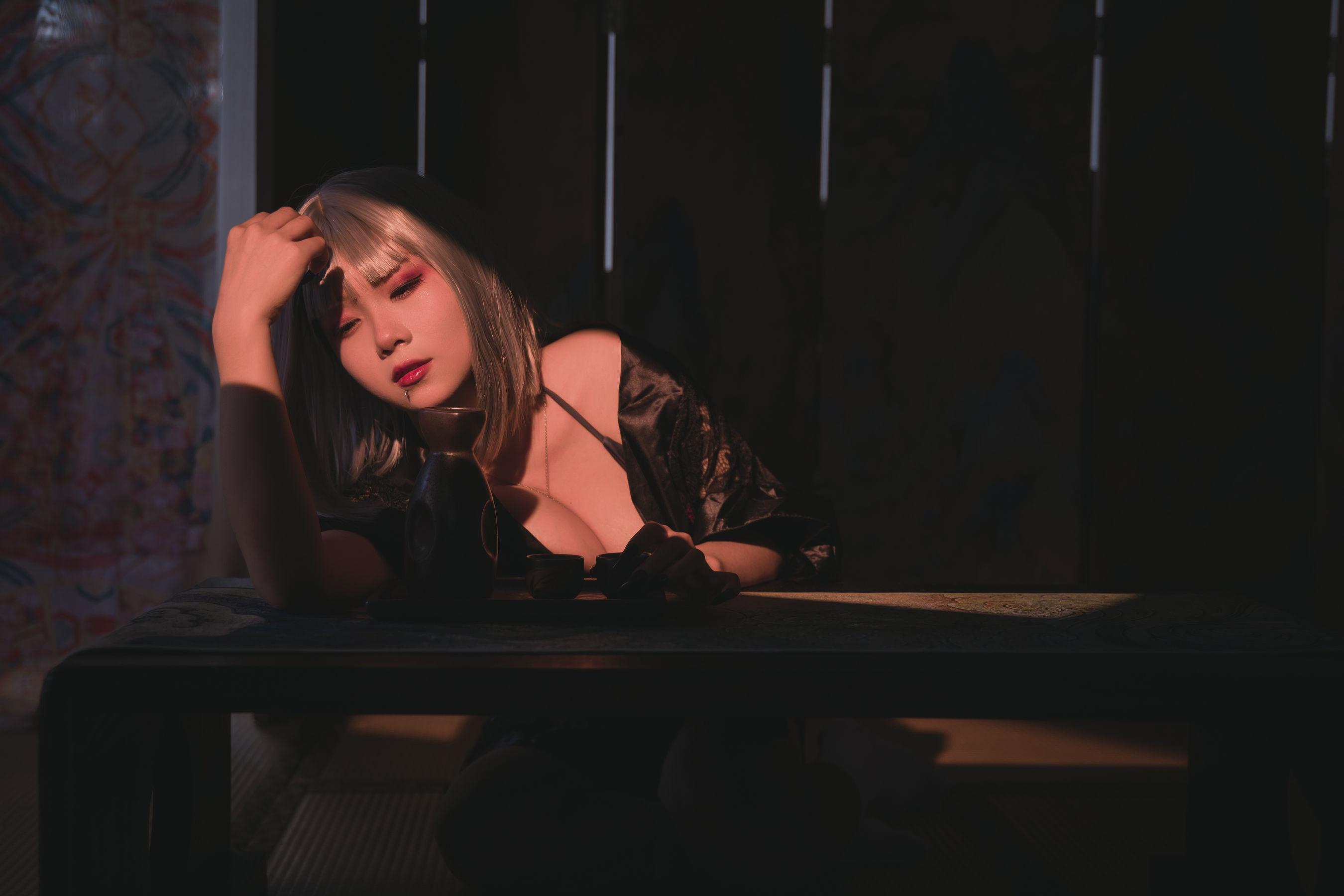 [福利COS] 末夜787 - 五月舰长 和服第2张