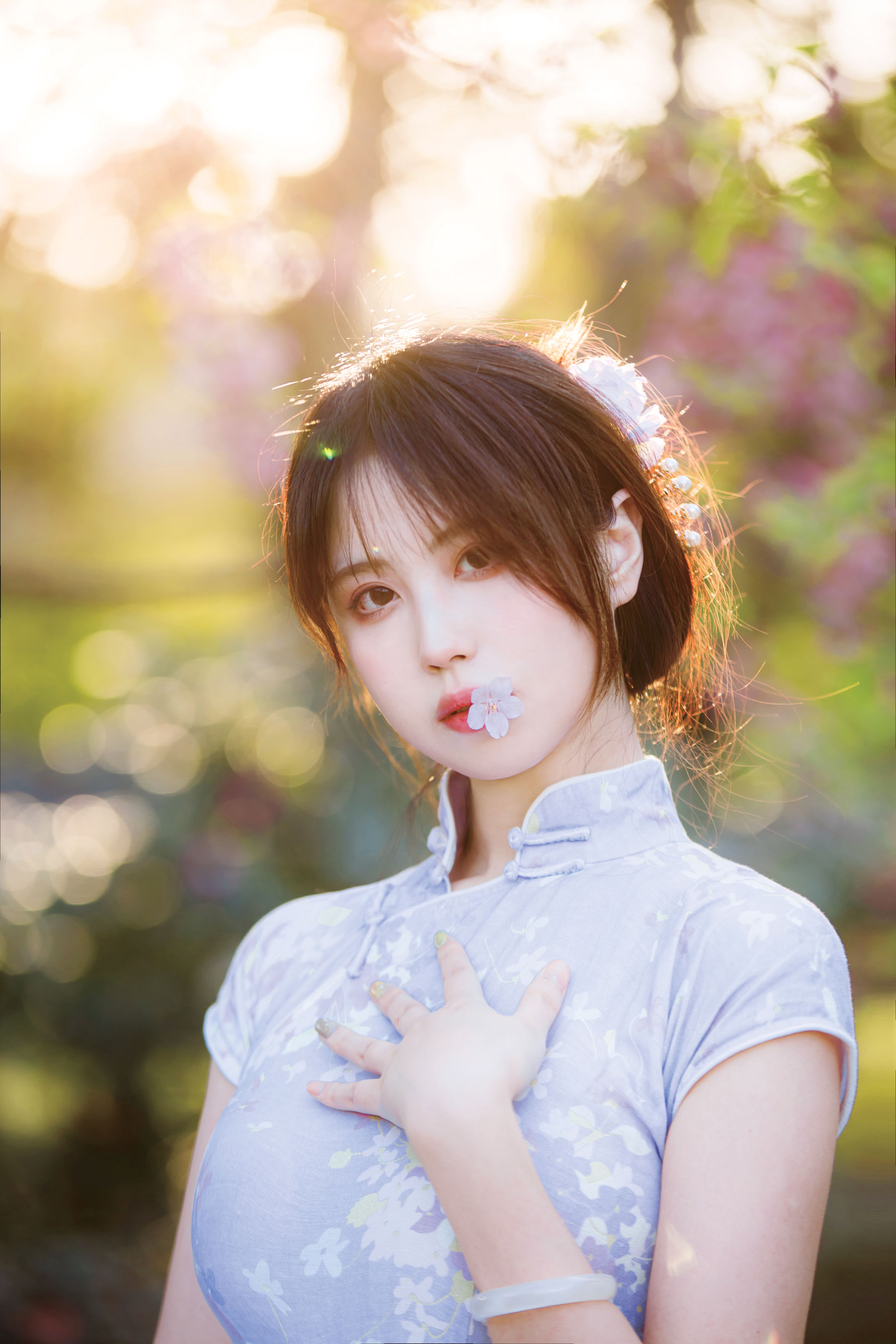 [福利COS] 次元少女念雪ww - 旗袍第7张