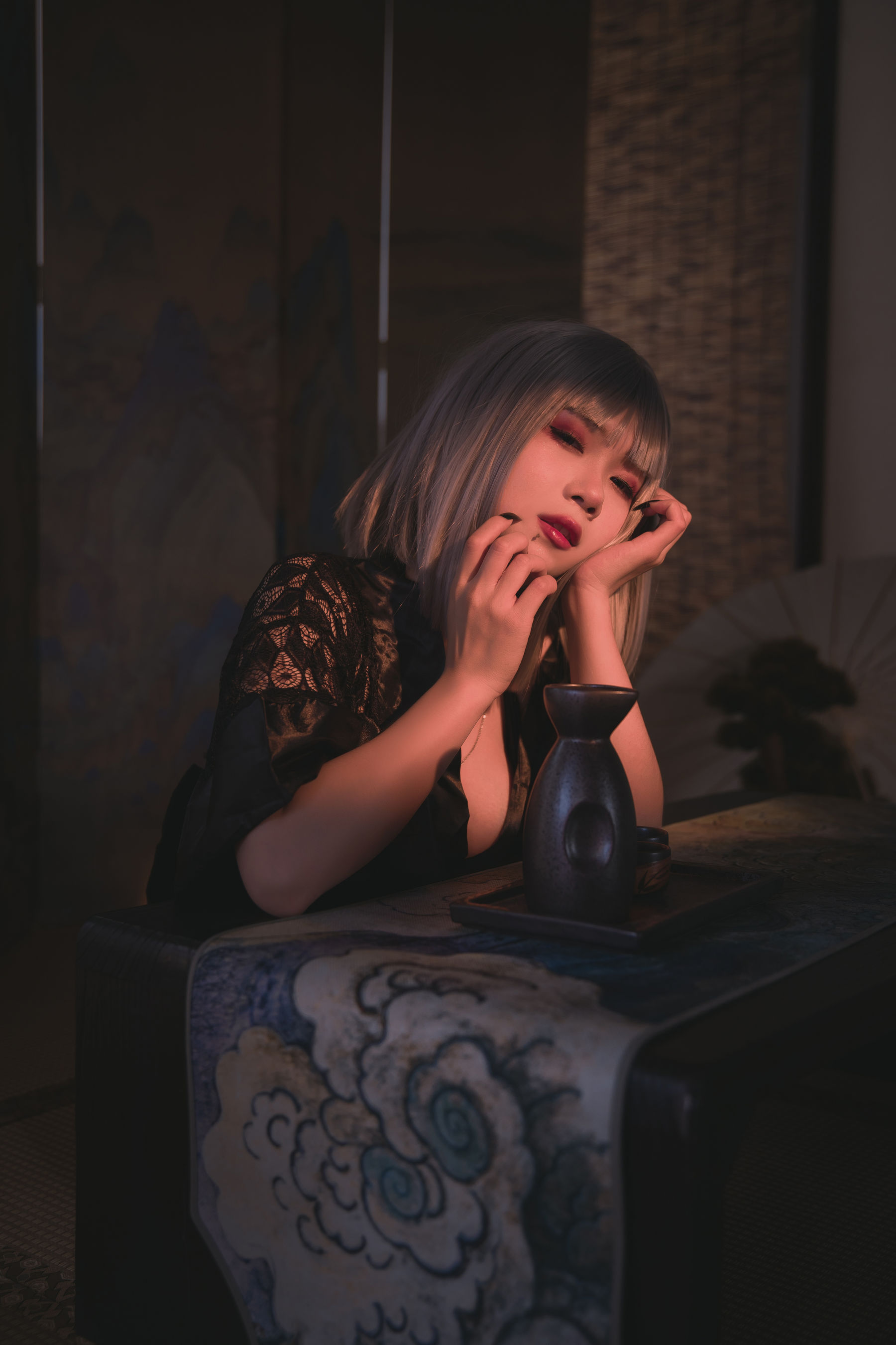 [福利COS] 末夜787 - 五月舰长 和服第2张