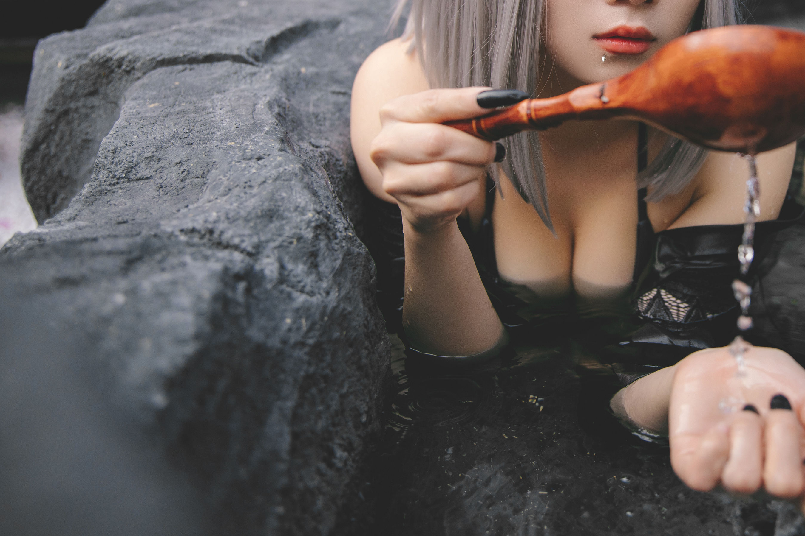 [福利COS] 末夜787 - 五月舰长 和服第23张