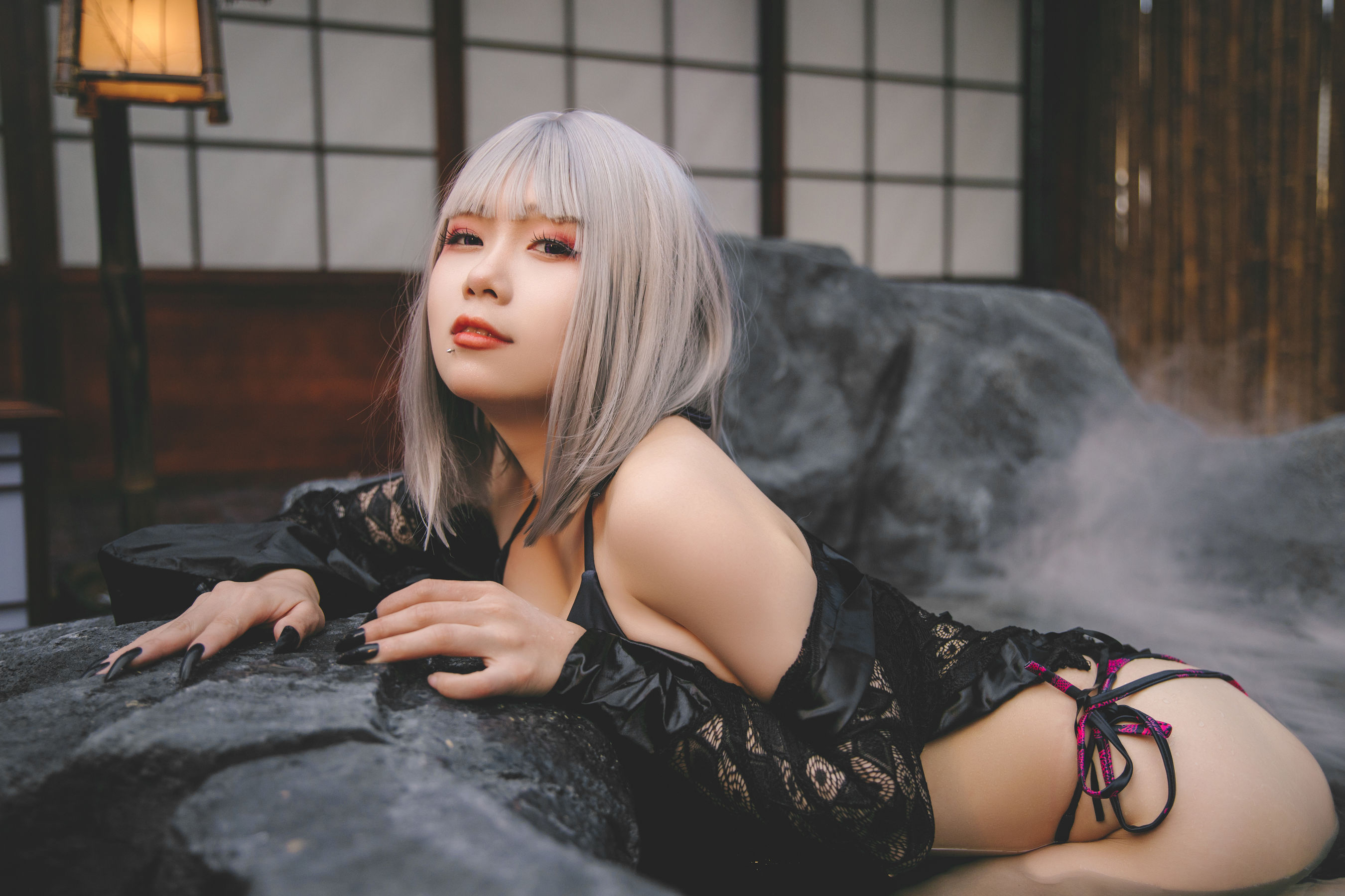 [福利COS] 末夜787 - 五月舰长 和服第22张