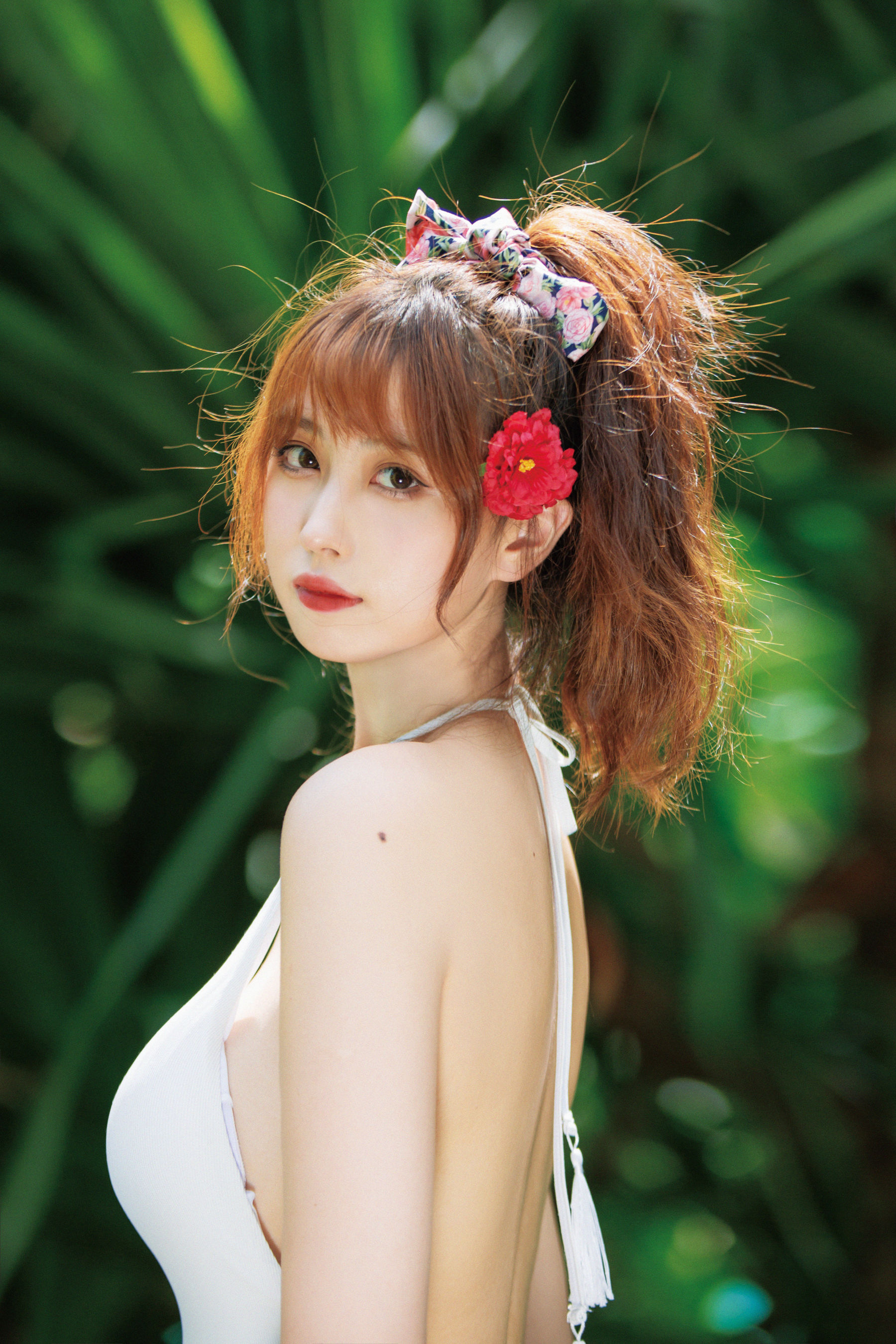 [福利COS] 次元少女念雪ww - 昭和碎花第2张