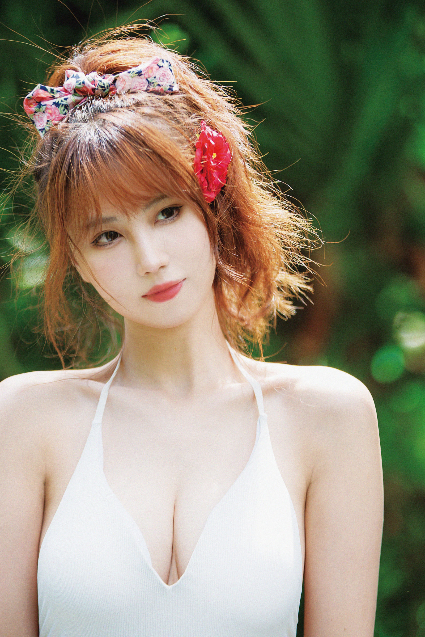 [福利COS] 次元少女念雪ww - 昭和碎花第4张