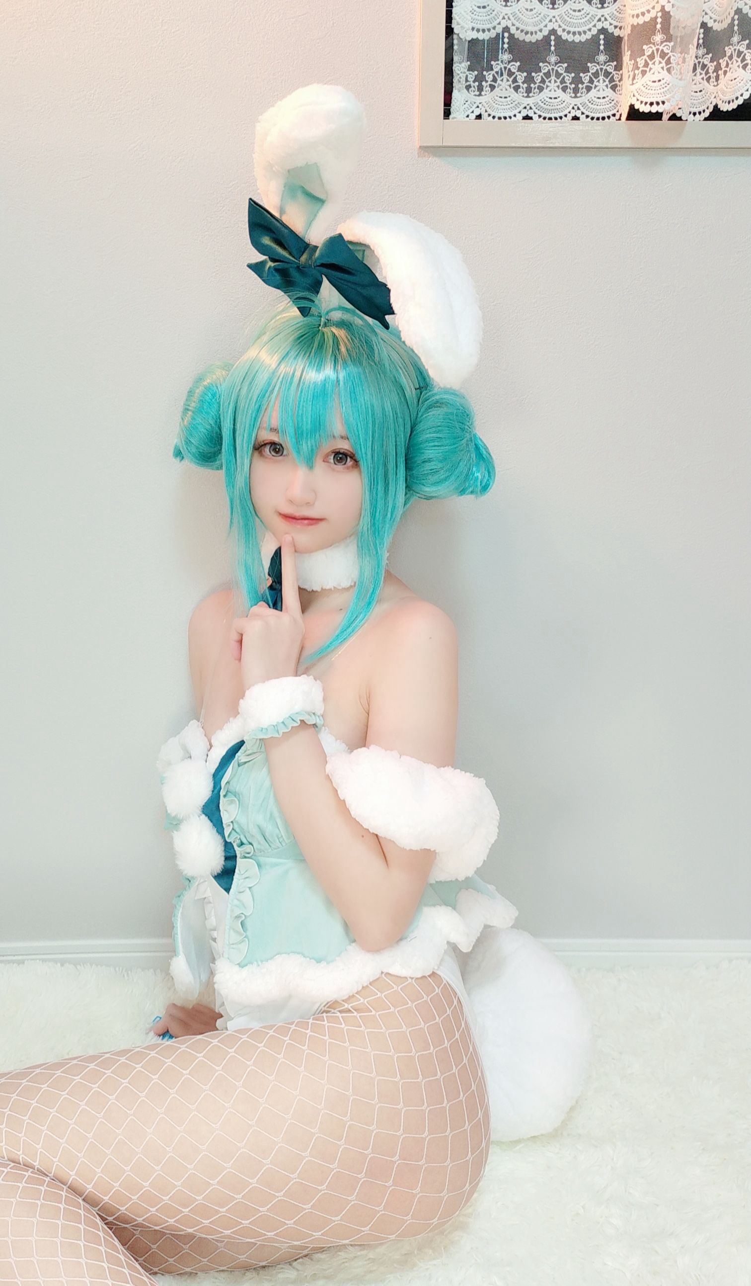 [福利COS] 千阳(ちよ) - 初音兔女郎第10张