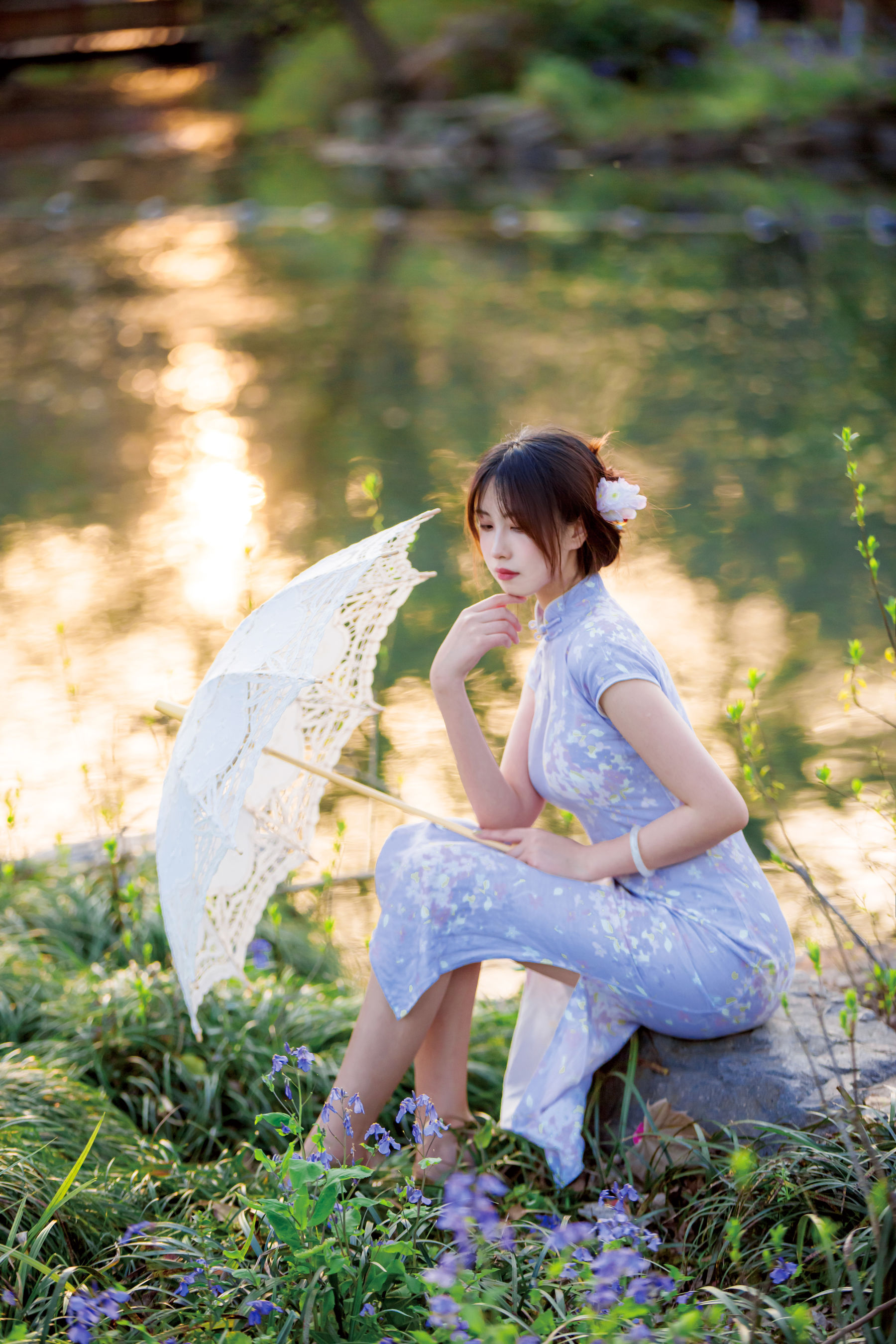 [福利COS] 次元少女念雪ww - 旗袍第12张