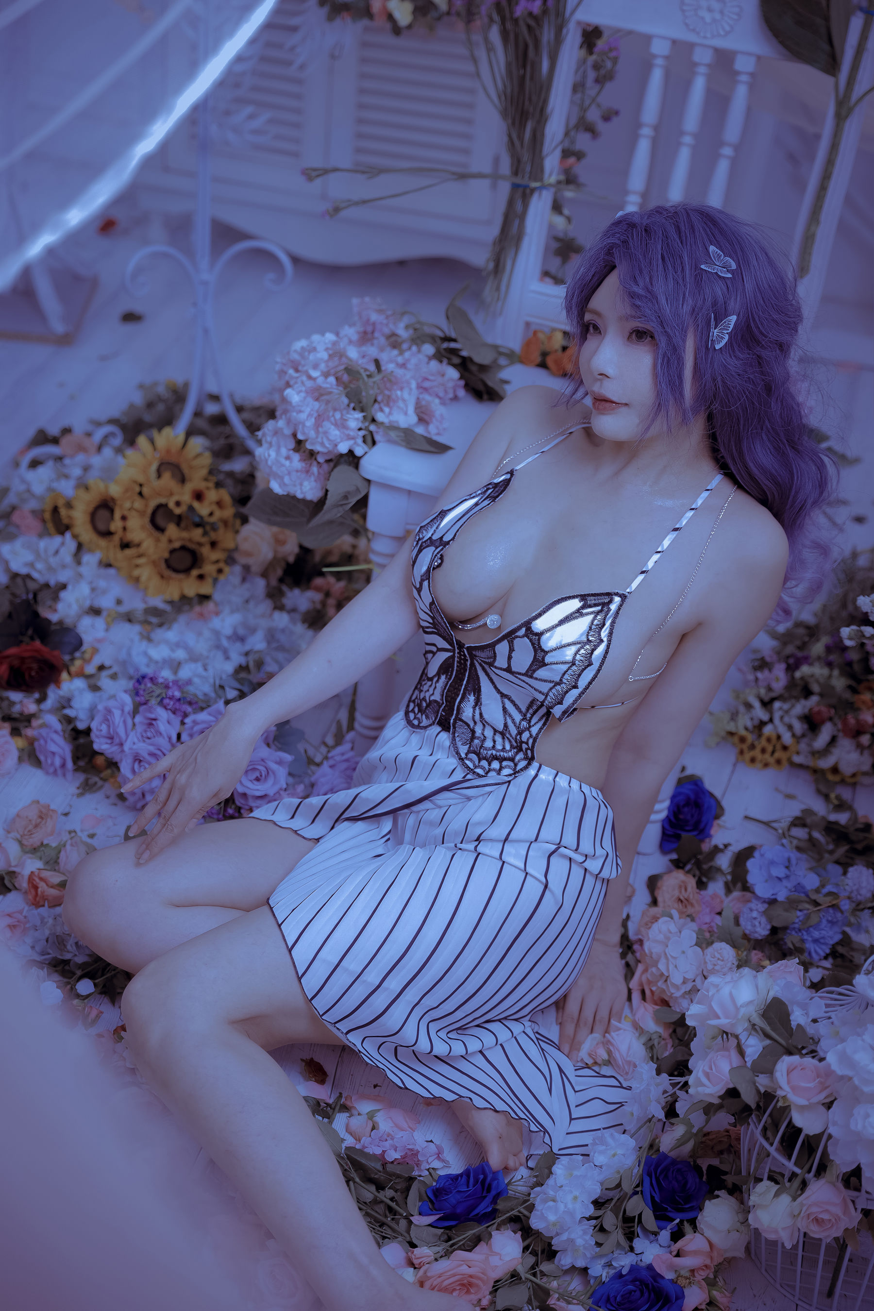 [福利COS] 秋和柯基(夏小秋秋秋) - 蝴蝶夫人第1张