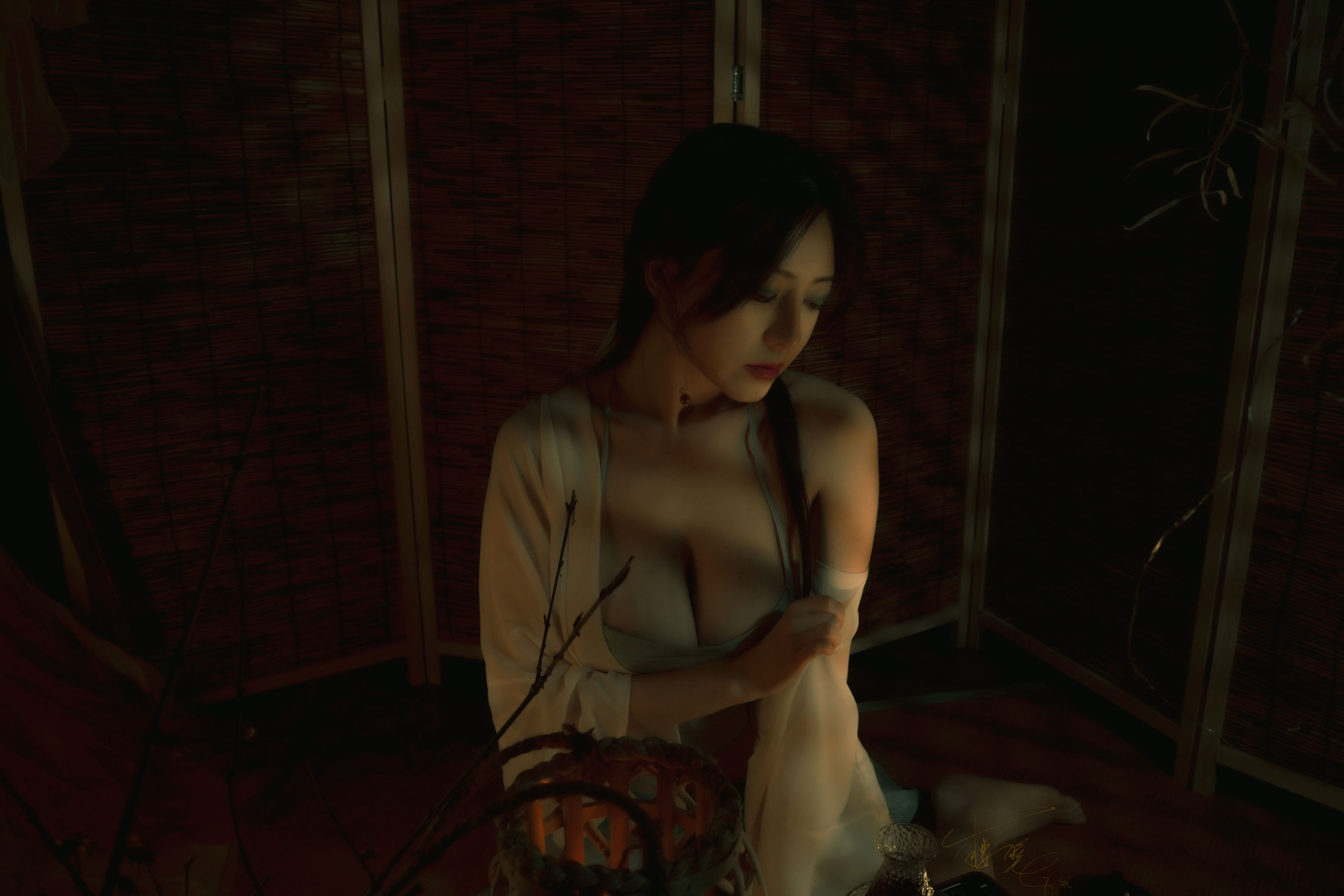 [福利COS] 网络红人樱晚gigi - 青鸾第2张