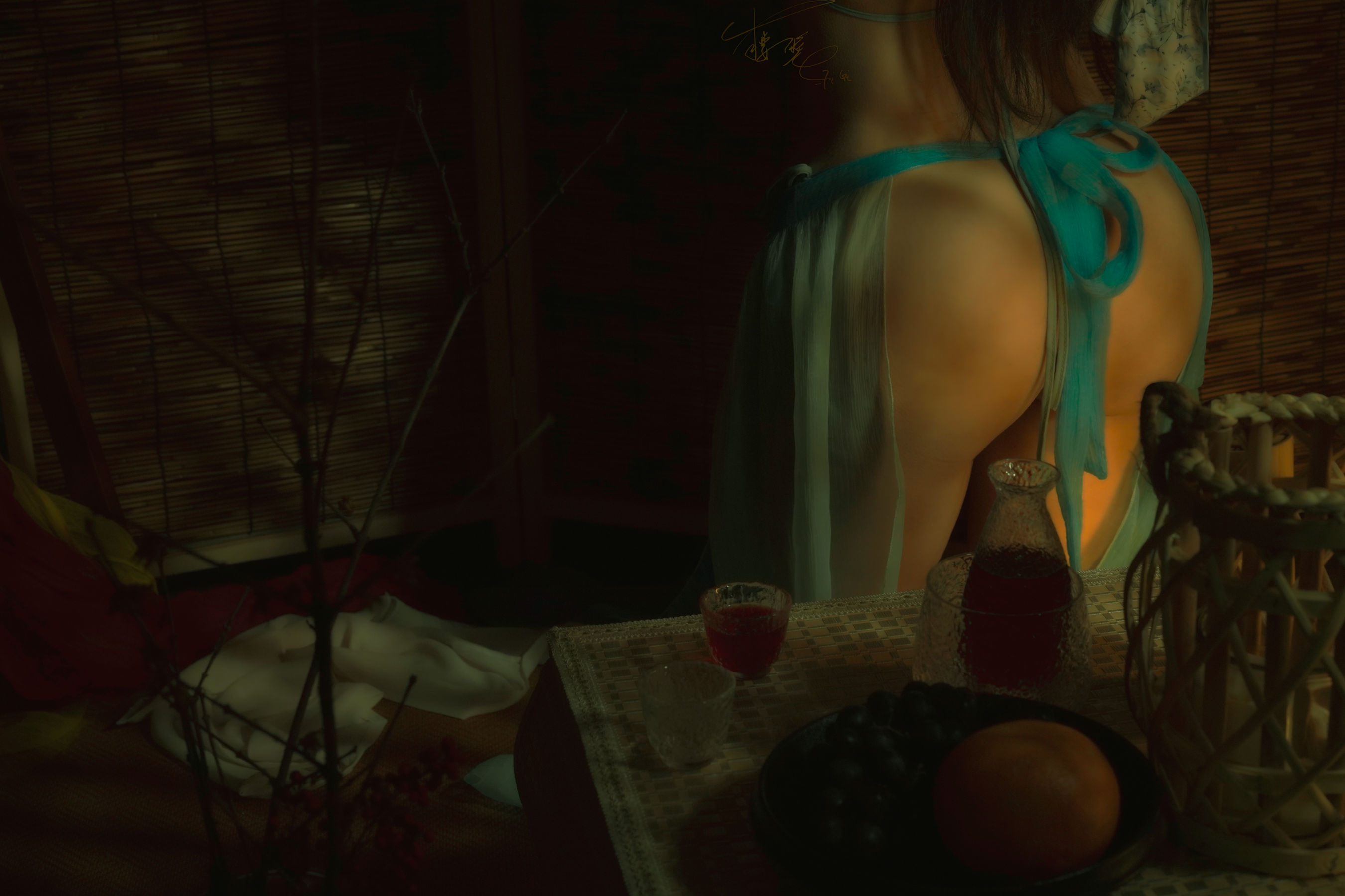 [福利COS] 网络红人樱晚gigi - 青鸾第3张