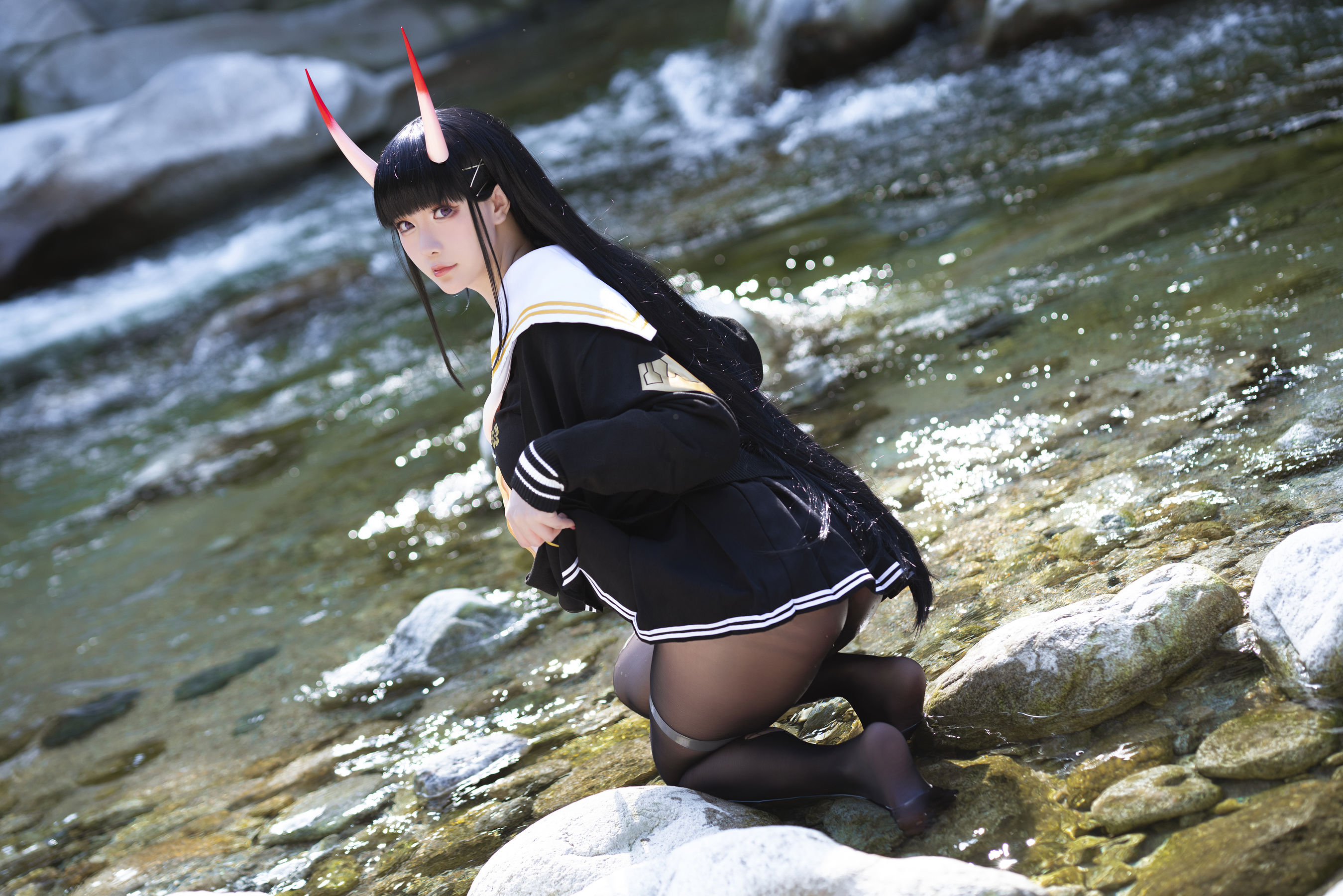 [福利COS] Coser小姐姐星之迟迟 - 碧蓝航线能代第14张