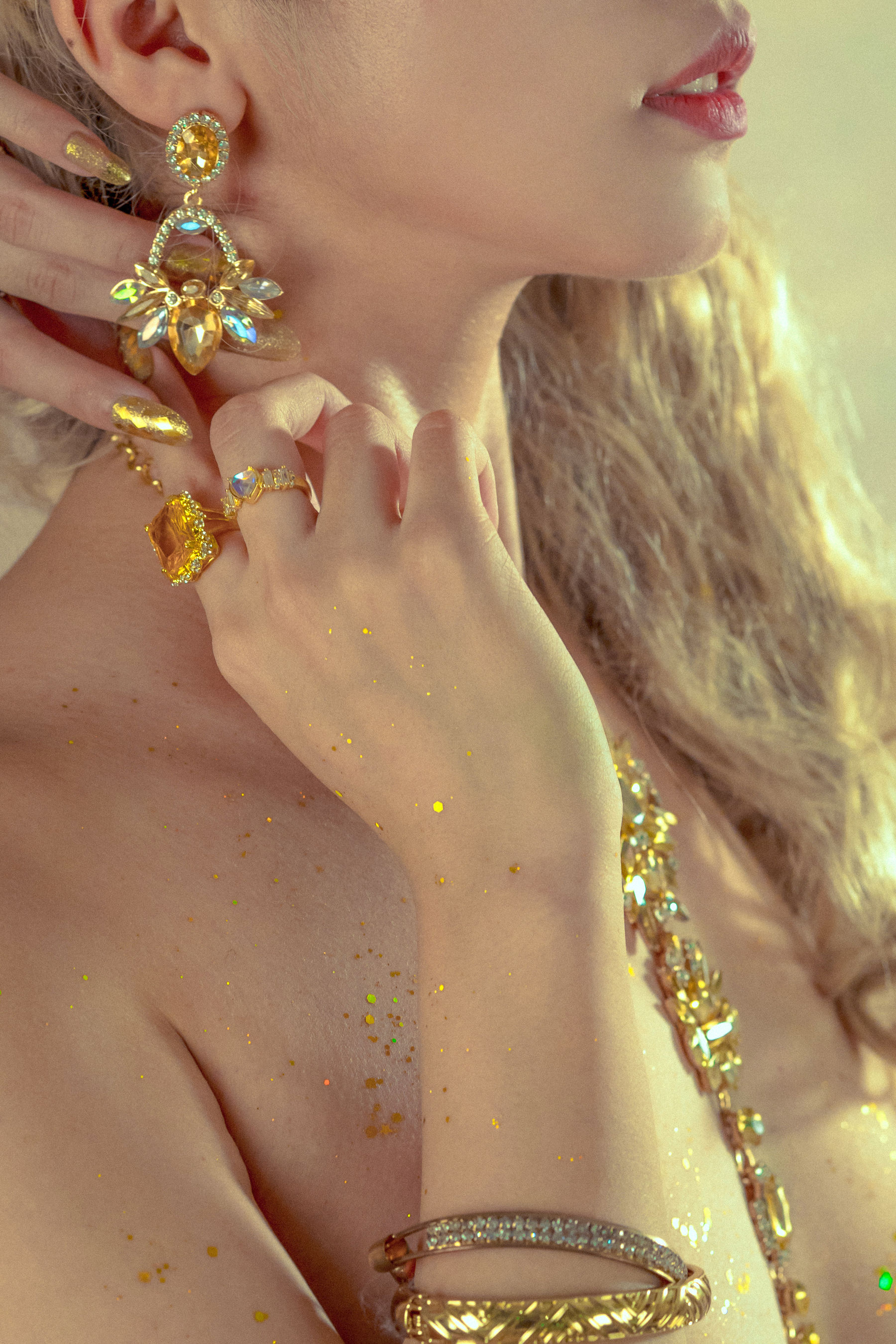 [福利COS] 云溪溪 - 奶桃桃 Tourmaline Citrine 黄水晶第6张