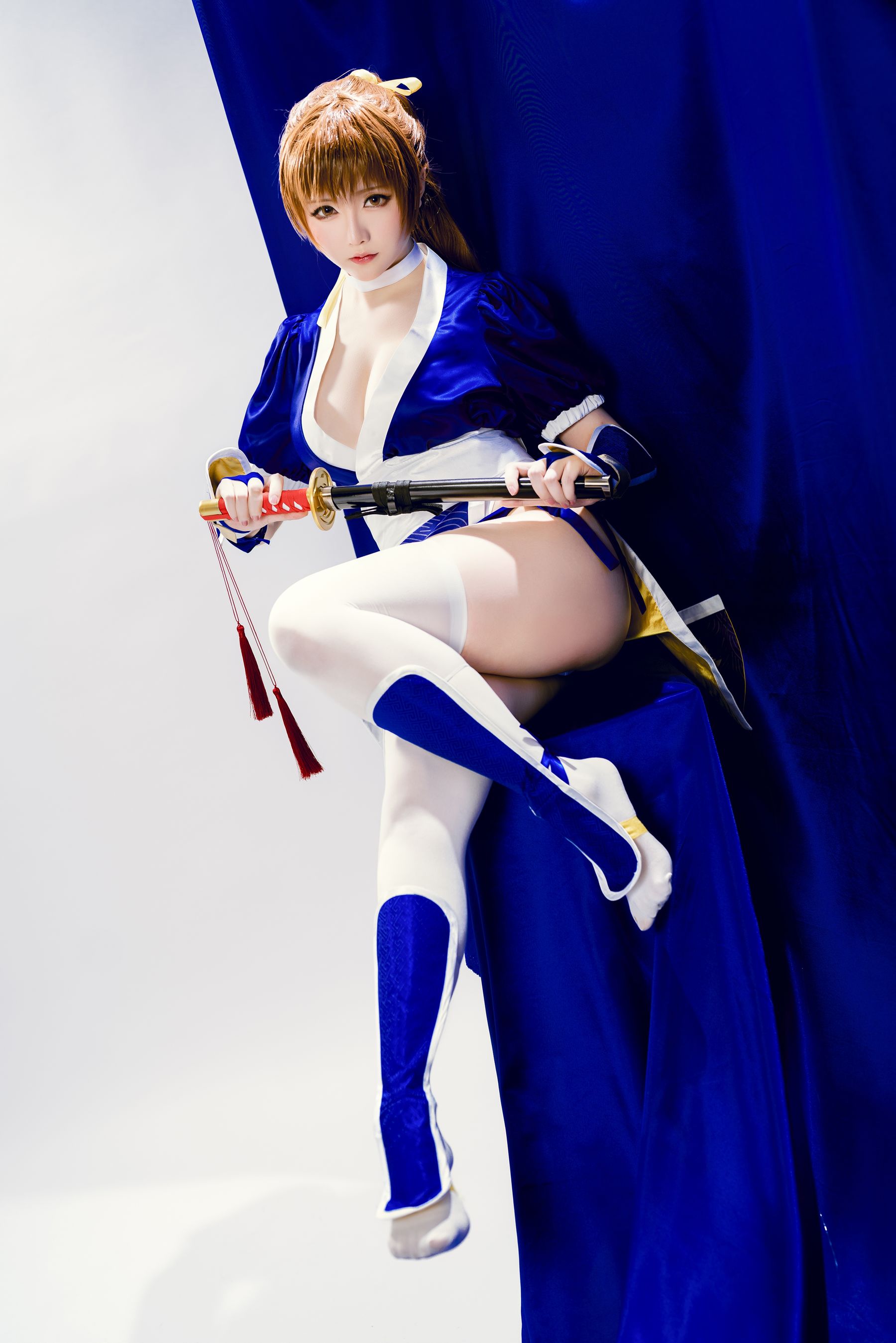 [福利COS] Coser小姐姐星之迟迟 - 死或生-霞第16张