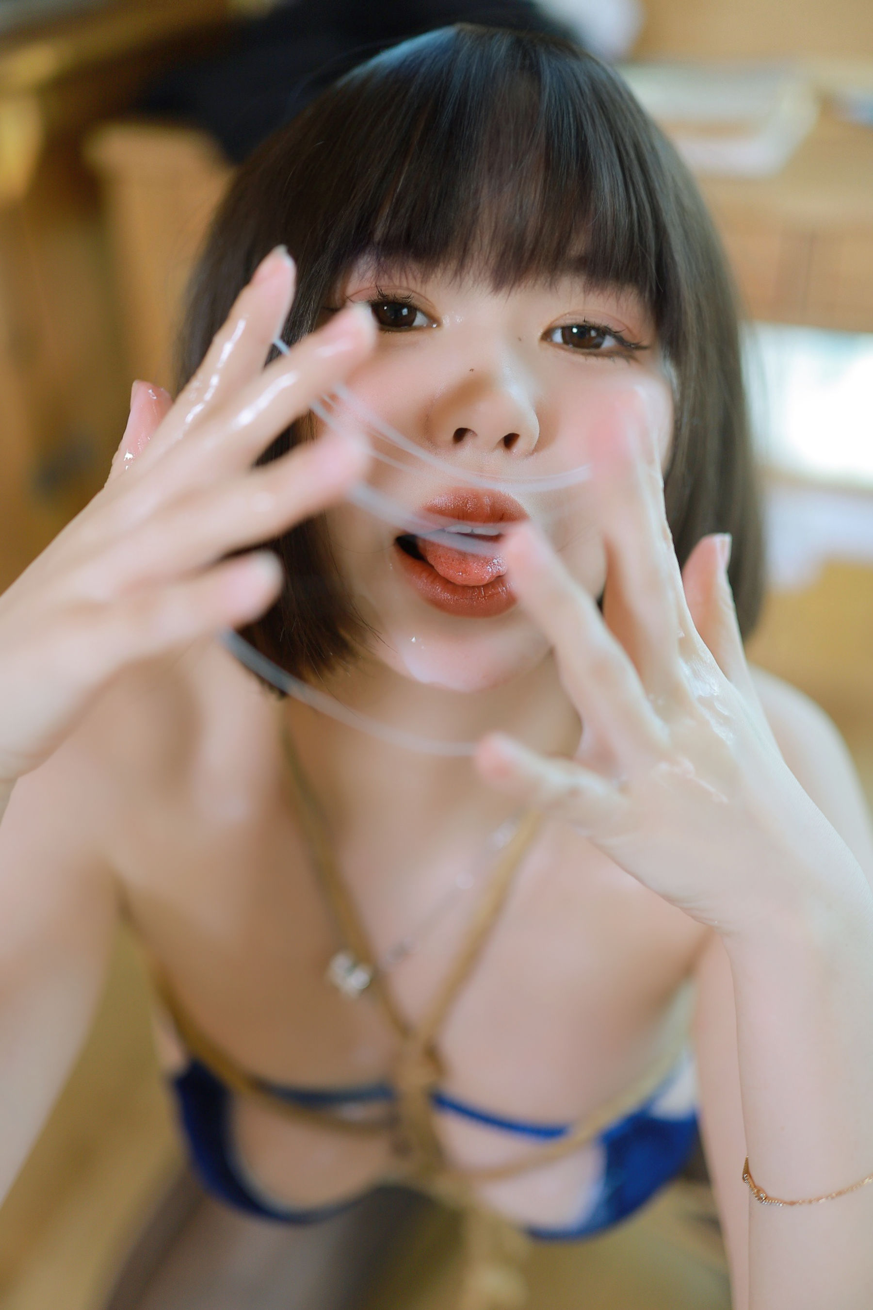 [福利COS] Tina很妖孽呀 - 绳艺JK第11张