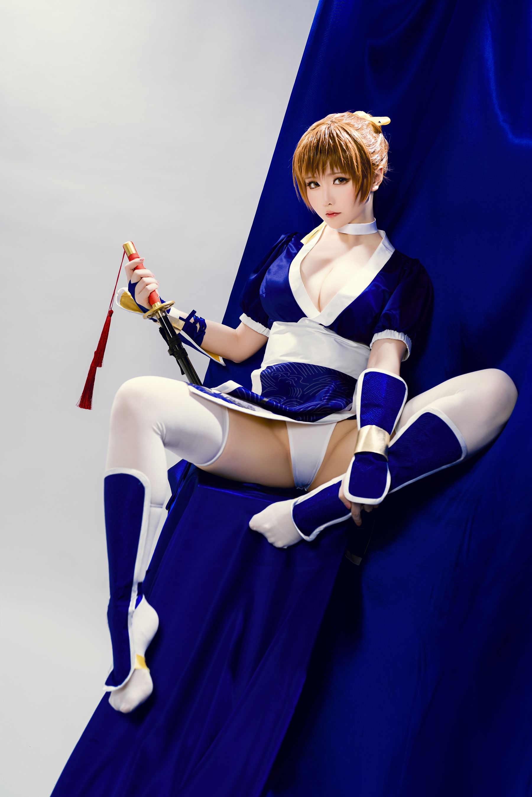 [福利COS] Coser小姐姐星之迟迟 - 死或生-霞第16张