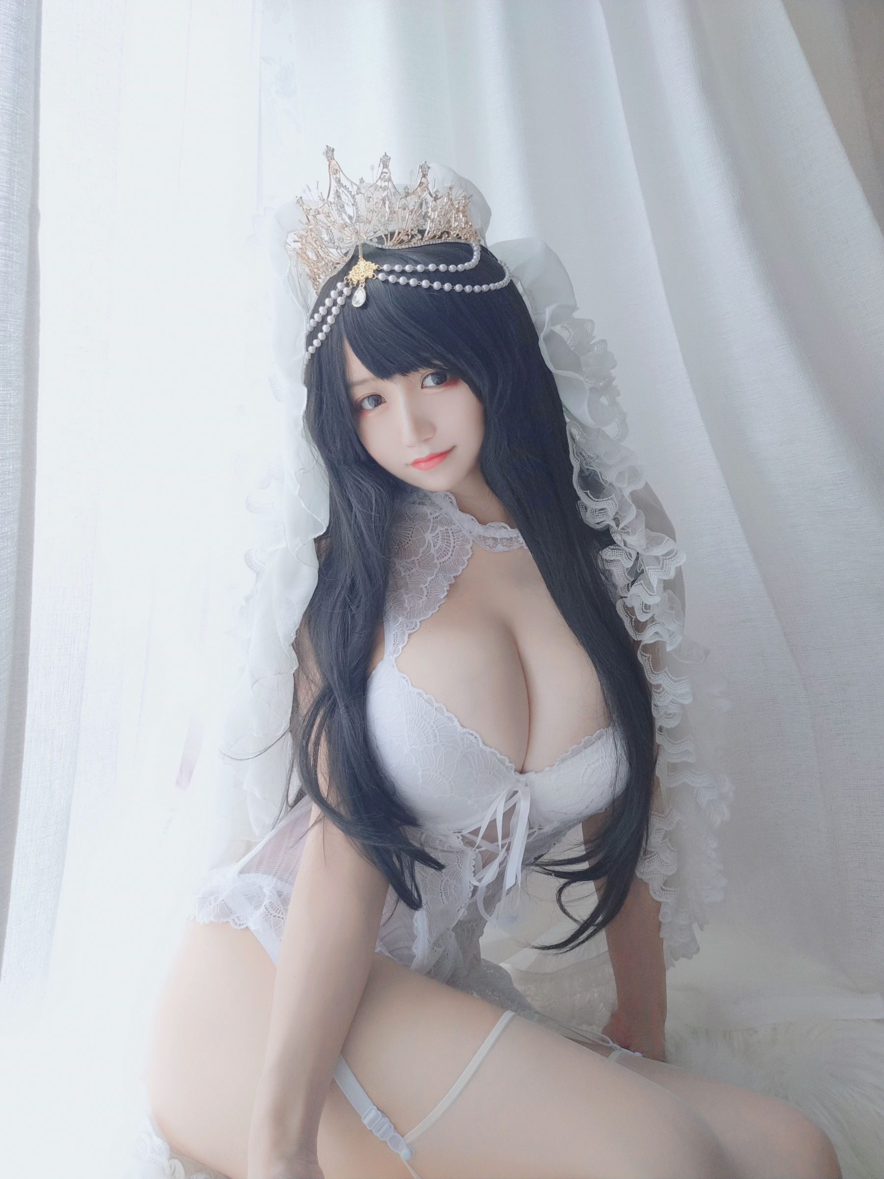 [福利COS] 动漫博主小仓千代w - 可可爱爱花嫁第7张