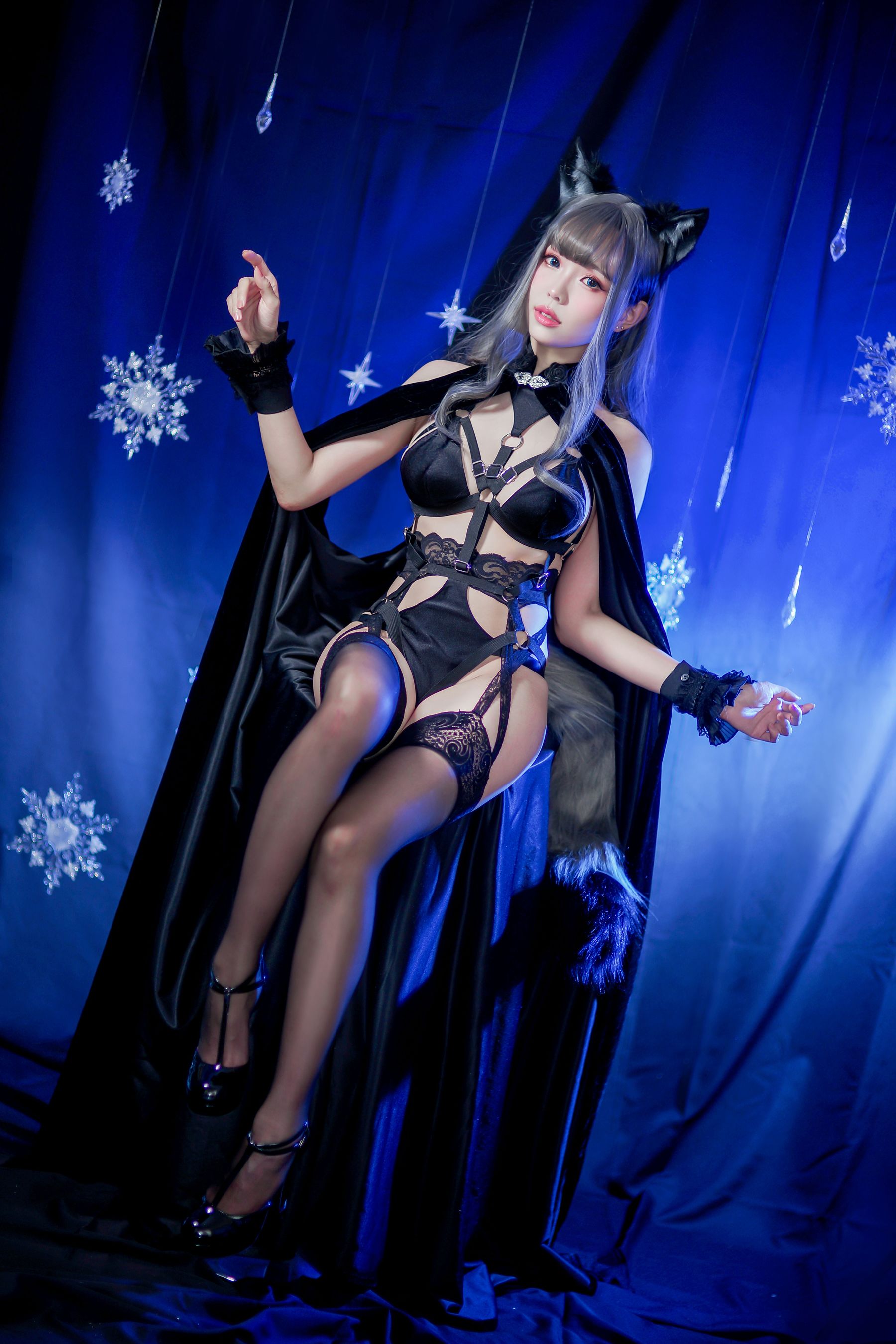 [福利COS] Ely_eee(ElyEE子) - オオカミ闇夜ーヨルちゃん第14张