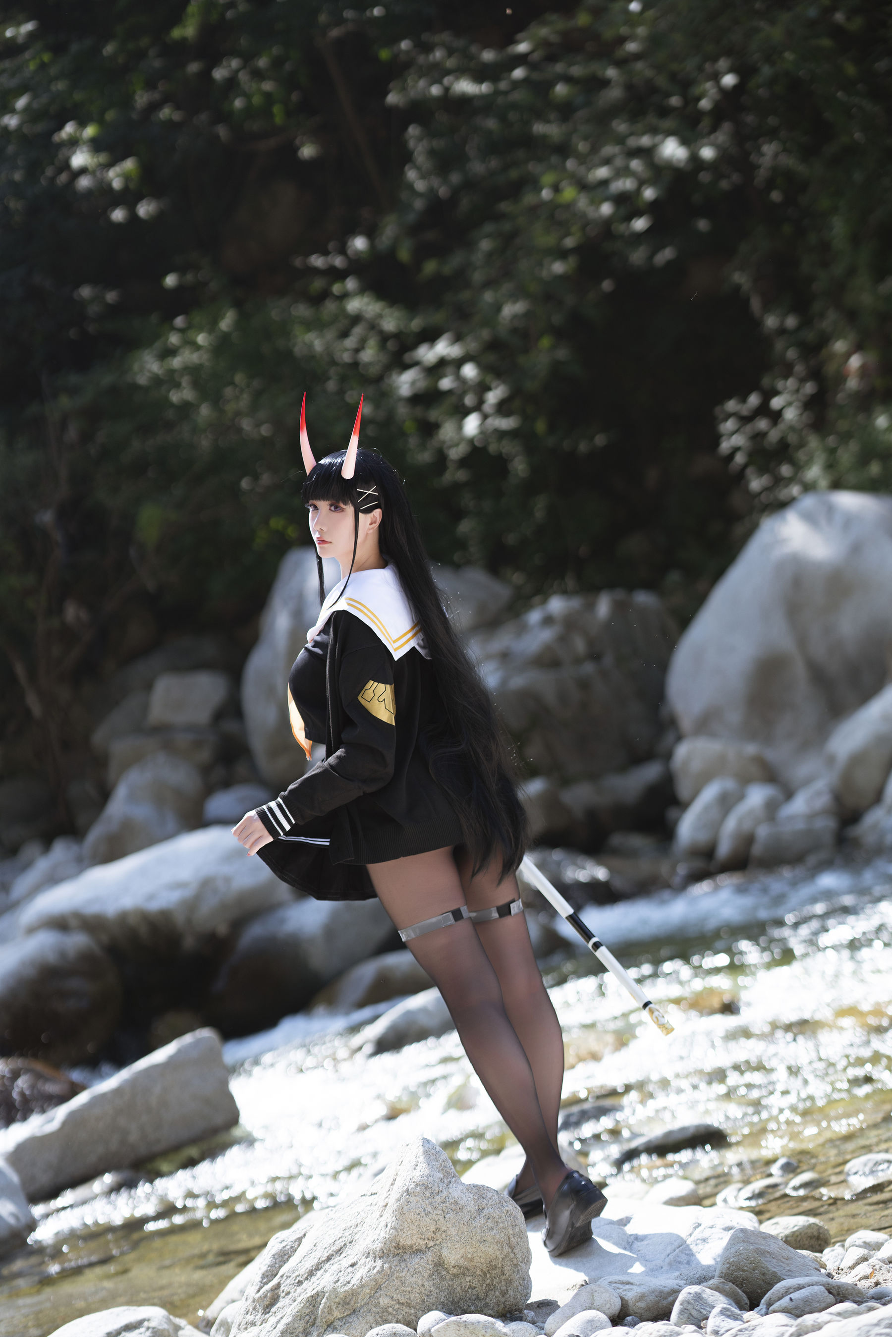 [福利COS] Coser小姐姐星之迟迟 - 碧蓝航线能代第1张